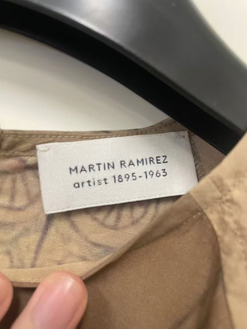 Lemaire Lemaire 21SS Martin Ramirez Dry Silk Shirt Size US M / EU 48-50 / 2 - 8 Thumbnail