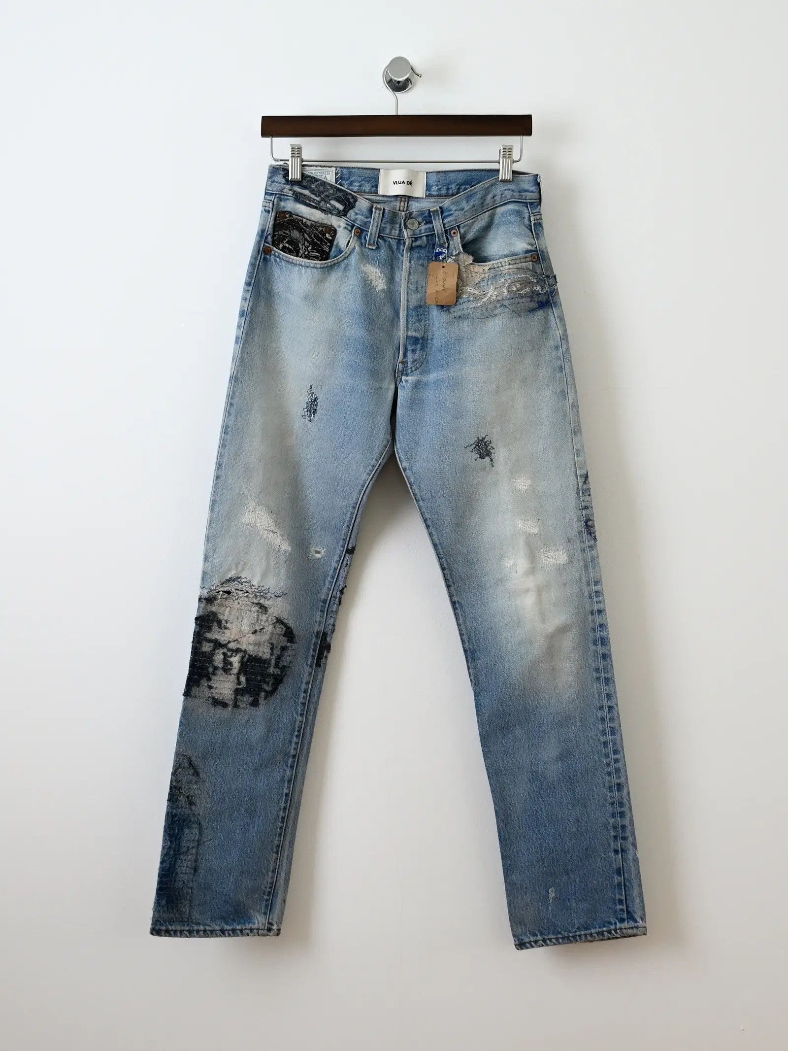 Vuja De Vuja De Miles Relaxed Fit Denim Ice Blue SIZE M | Grailed