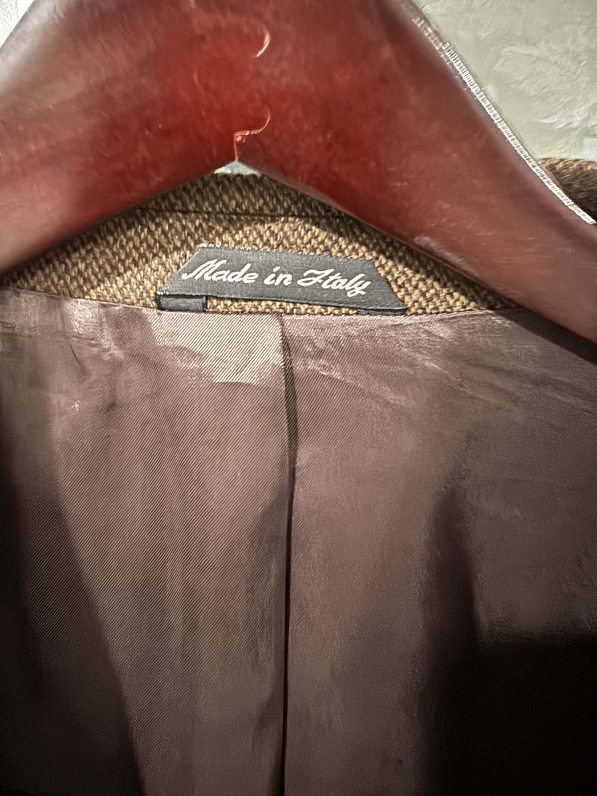 Other Mens Brown Cashmere Blazer Jacket size 48R Size 48R - 5 Thumbnail