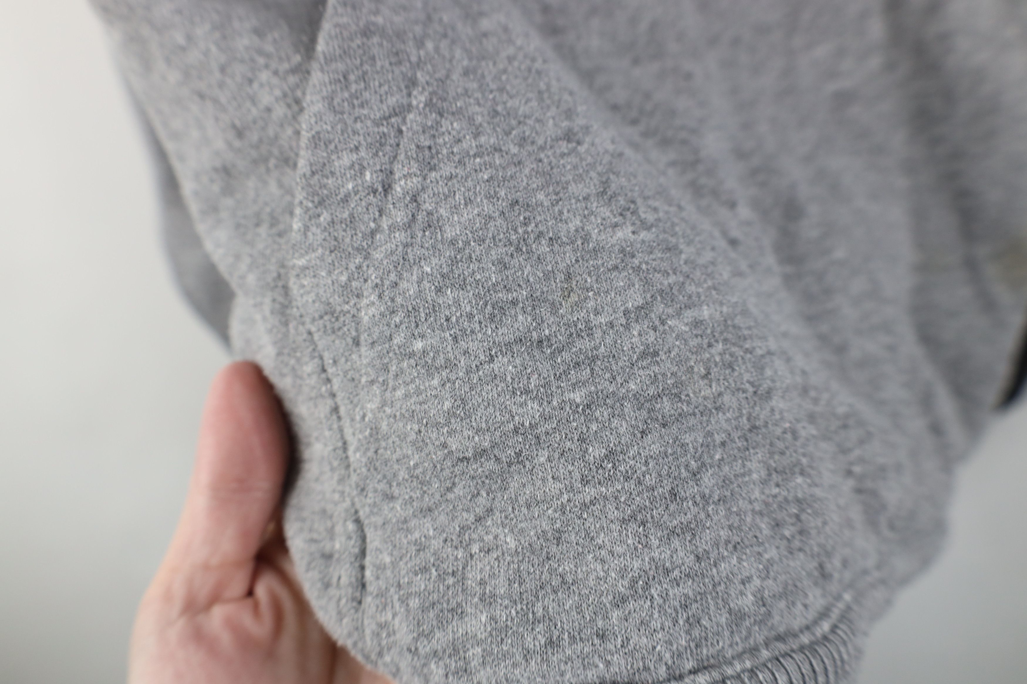Vintage Vintage 90s Streetwear Fit Hoodie Sweatshirt Heather Gray Size XL / US 12-14 / IT 48-50 - 5 Thumbnail