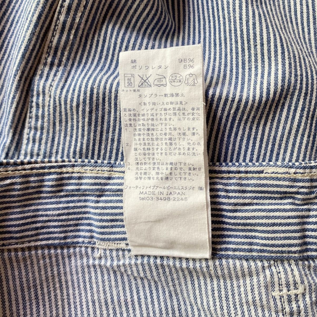 45rpm 45RPM Blue White Striped Casual Pants Size 27" / US 4 / IT 40 - 12 Thumbnail