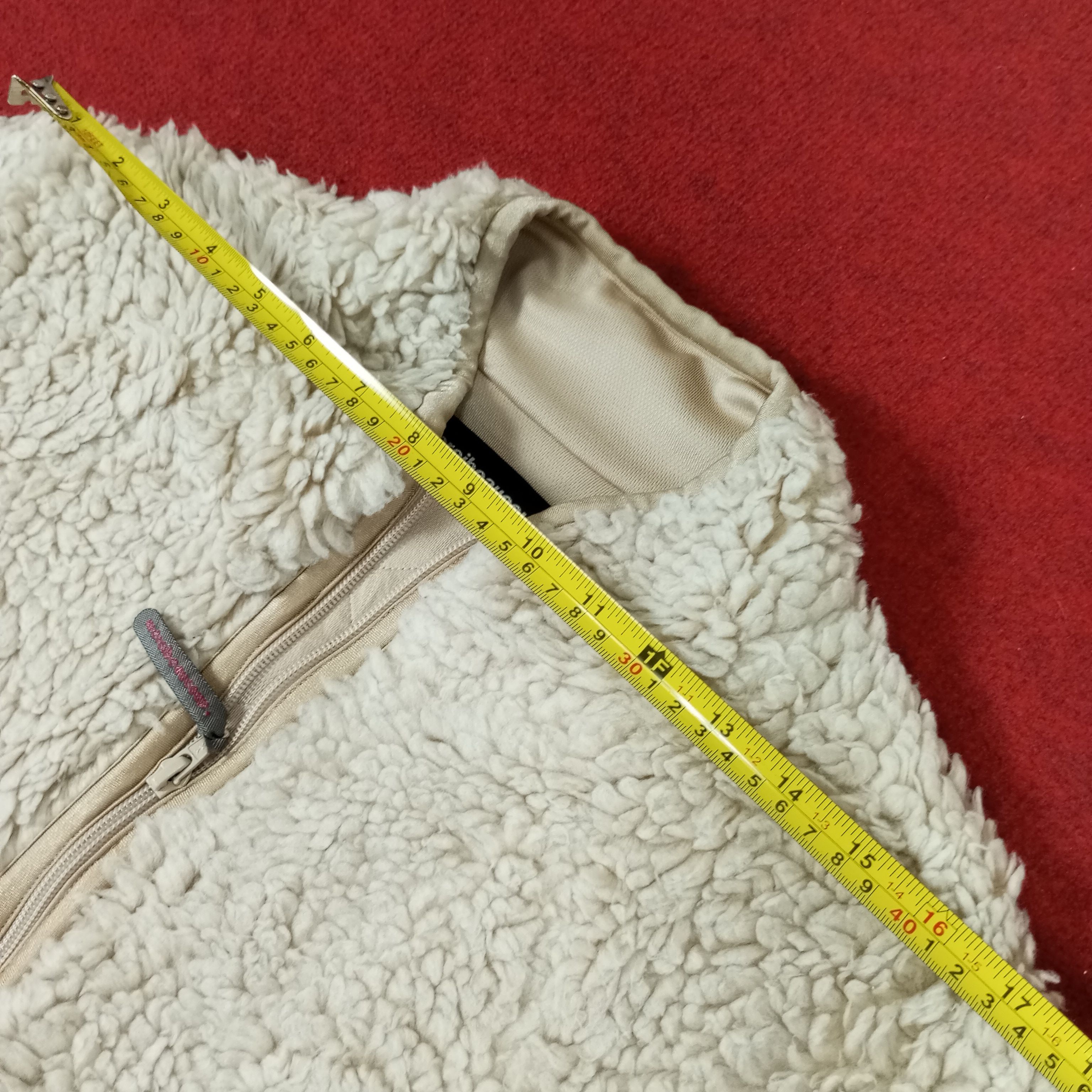 Designer Mercibeaucoup by Issey Miyake Japanese Brand Sherpa Jacket Size XS / US 0-2 / IT 36-38 - 9 Thumbnail