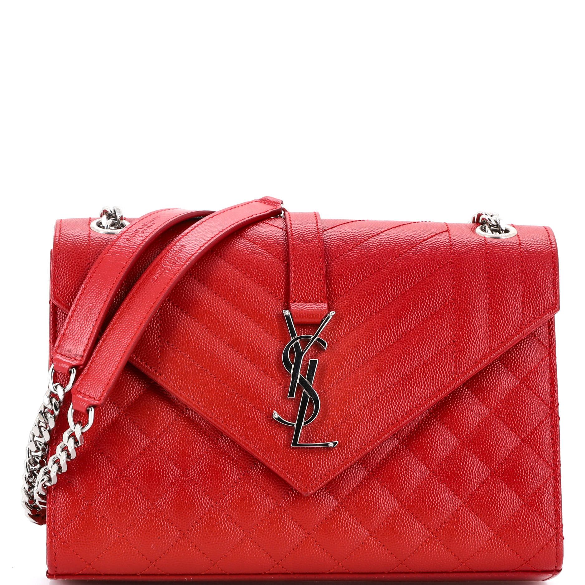 Saint Laurent Paris Classic Monogram Envelope Satchel Size ONE SIZE - 1 Thumbnail