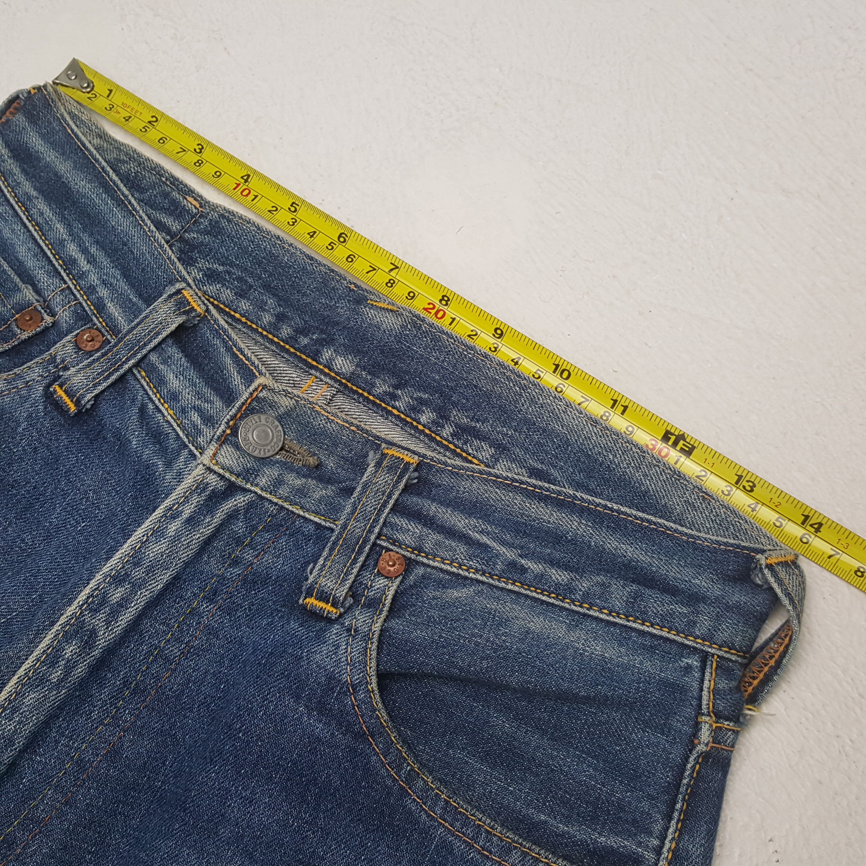 Evisu Evis Japanese Brand Streetwear Custom Daicock Jeans RR28 Size US 28 / EU 44 - 7 Thumbnail