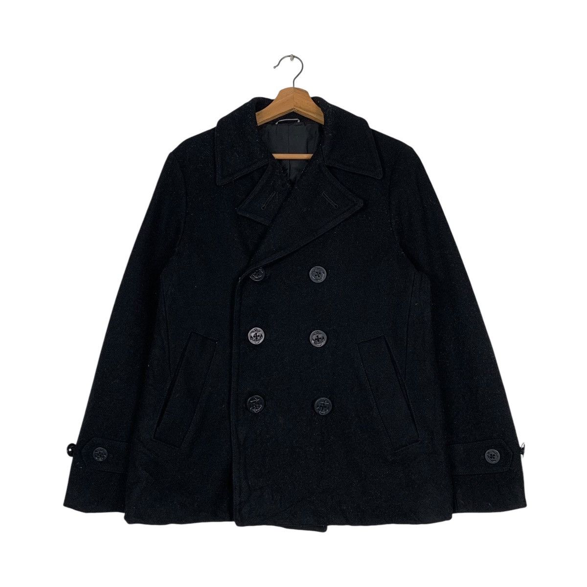 Global Work Global Work Double Breast Coat Size US M / EU 48-50 / 2 - 1 Thumbnail