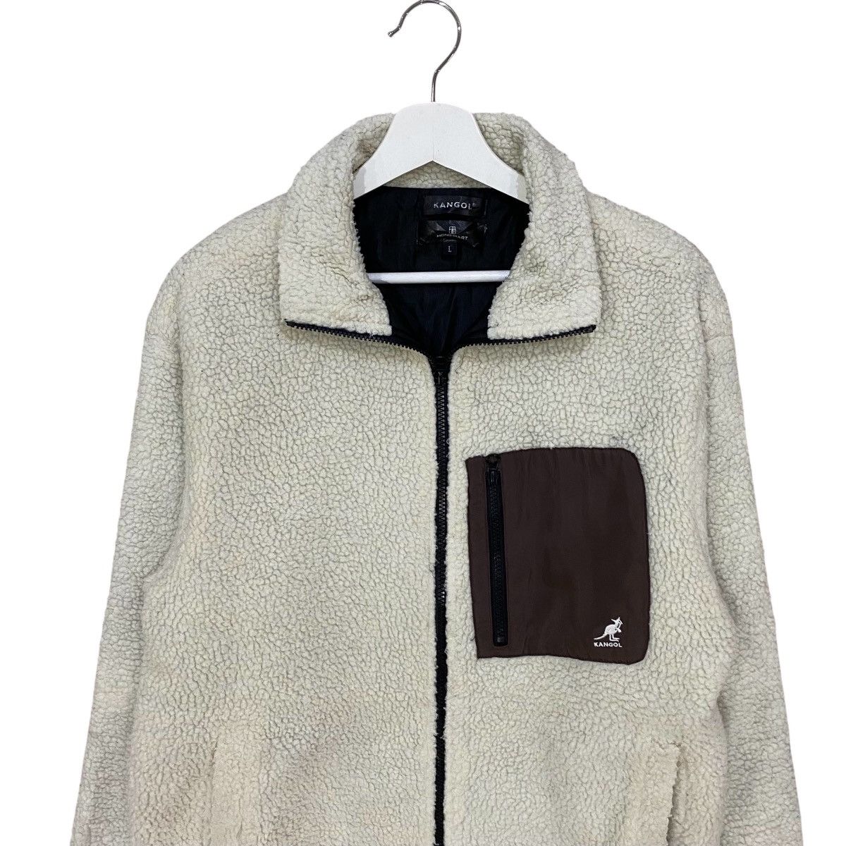 Kangol ❄️VINTAGES KANGOL MONO-MART DEEP PILED FLEECE JACKET Size US M / EU 48-50 / 2 - 3 Thumbnail