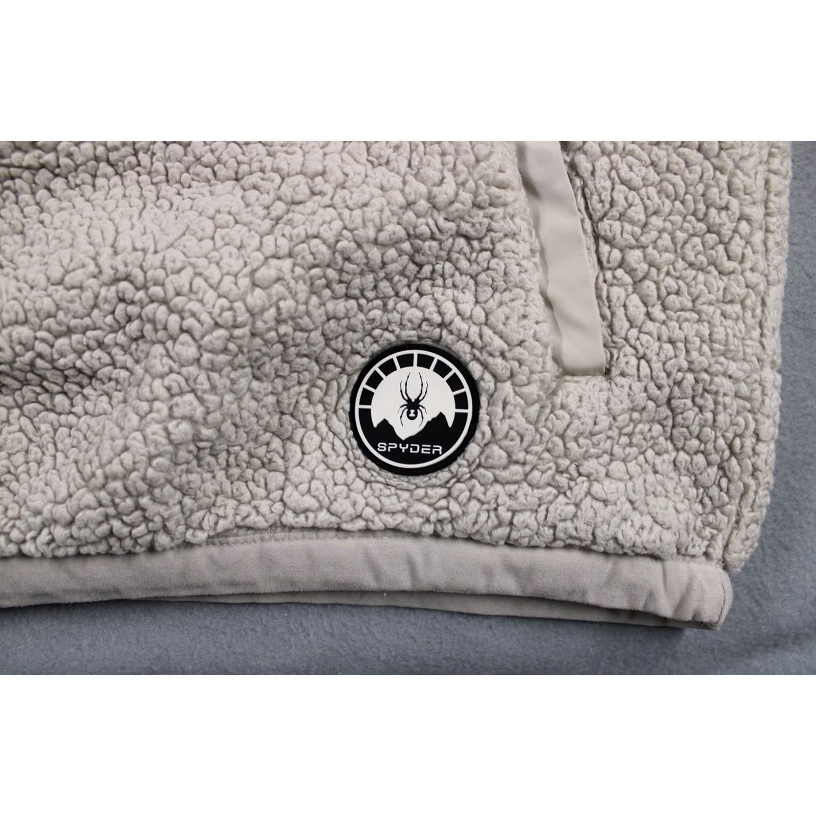 Spyder Spyder Jacket Pullover Mens Medium Gray Sherpa Fleece Half Zip Warm Winter Outdoor Size US M / EU 48-50 / 2 - 3 Thumbnail