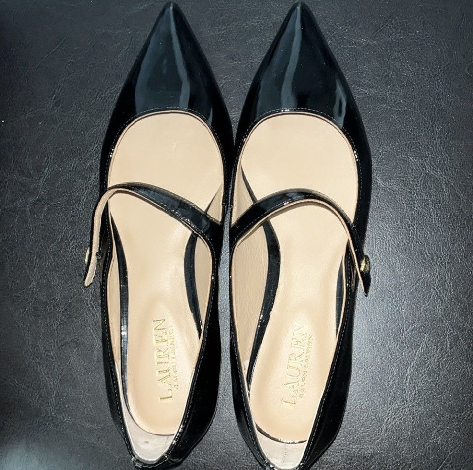 Lauren Ralph Lauren Ralph Lauren MaryJane Londyn Patent Leather Shoes Size US 7.5 / IT 37.5 - 1 Thumbnail