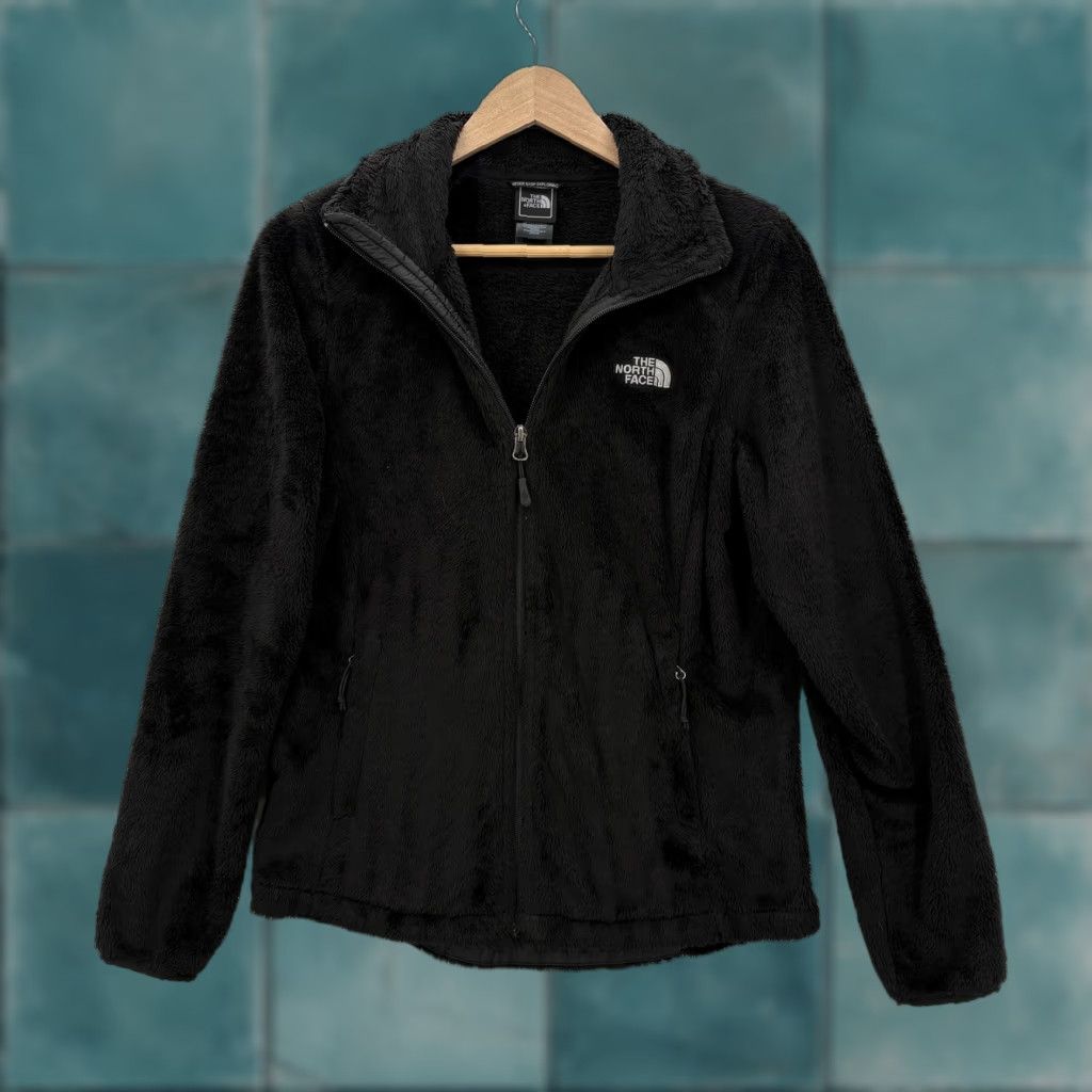 The North Face The North Face Osito 2 Fleece Jacket Womens Small Black Full Zip Hiking Outdoors Size S / US 4 / IT 40 - 1 Thumbnail