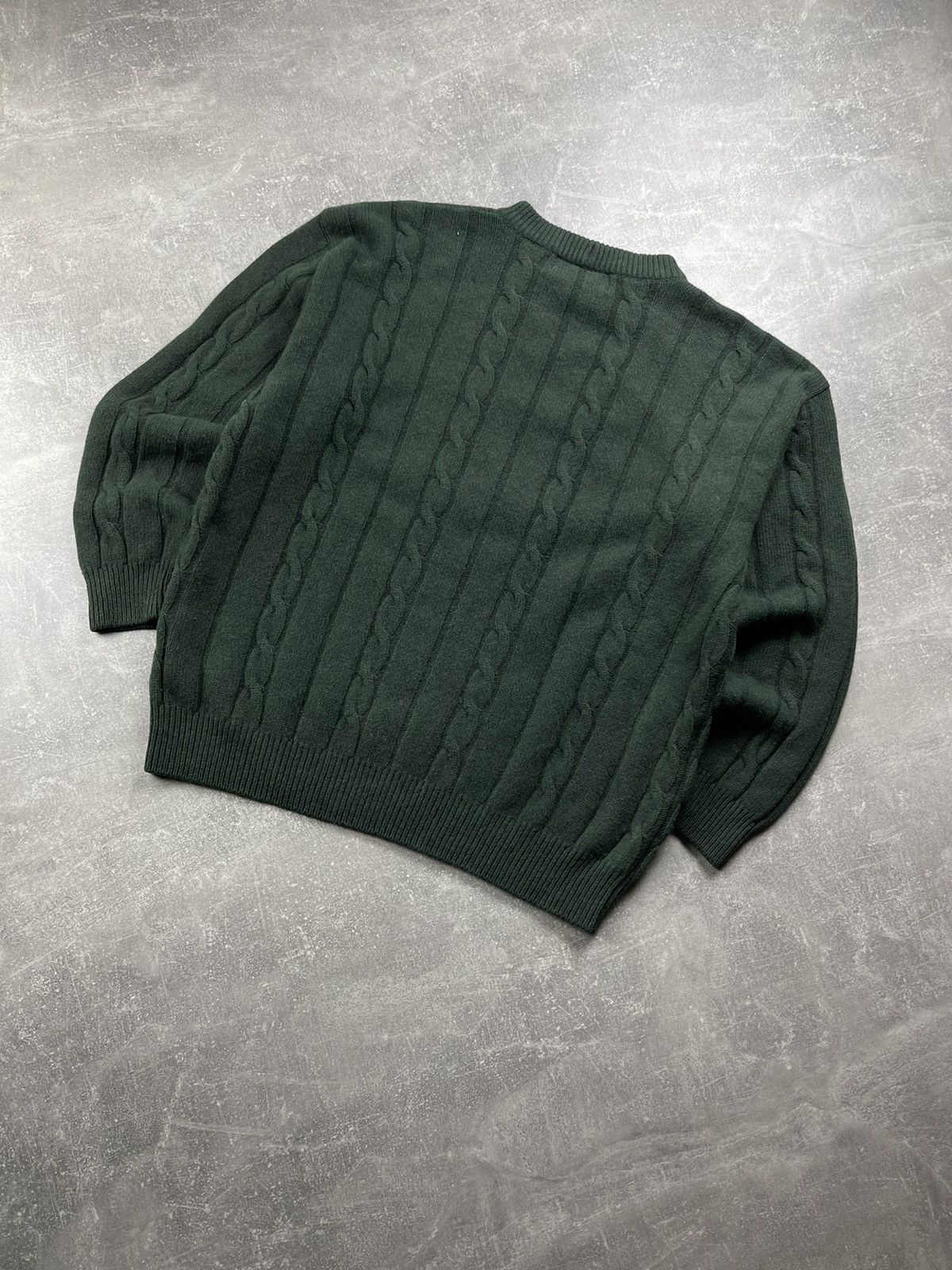 Iceberg Iceberg 90s “Clan of Mac Iceberg” Embroidered Sweater Green Size US XL / EU 56 / 4 - 6 Thumbnail