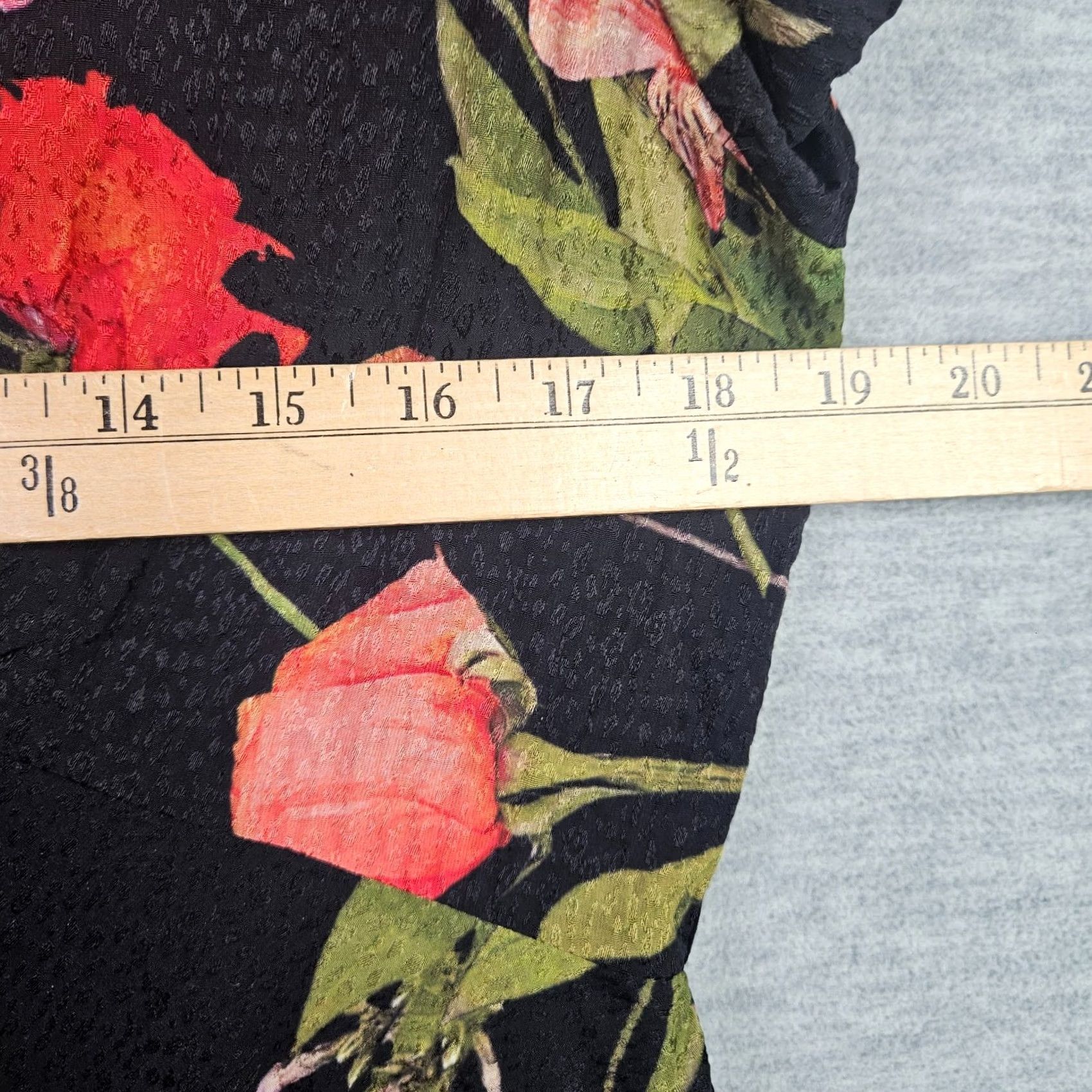 Ted Baker Ted Baker Sienno Mini Puff Sleeve Satin Floral Empire Dress Size 4 Multicolor V-Neck Womens Short Sleeve Size S / US 4 / IT 40 - 5 Thumbnail