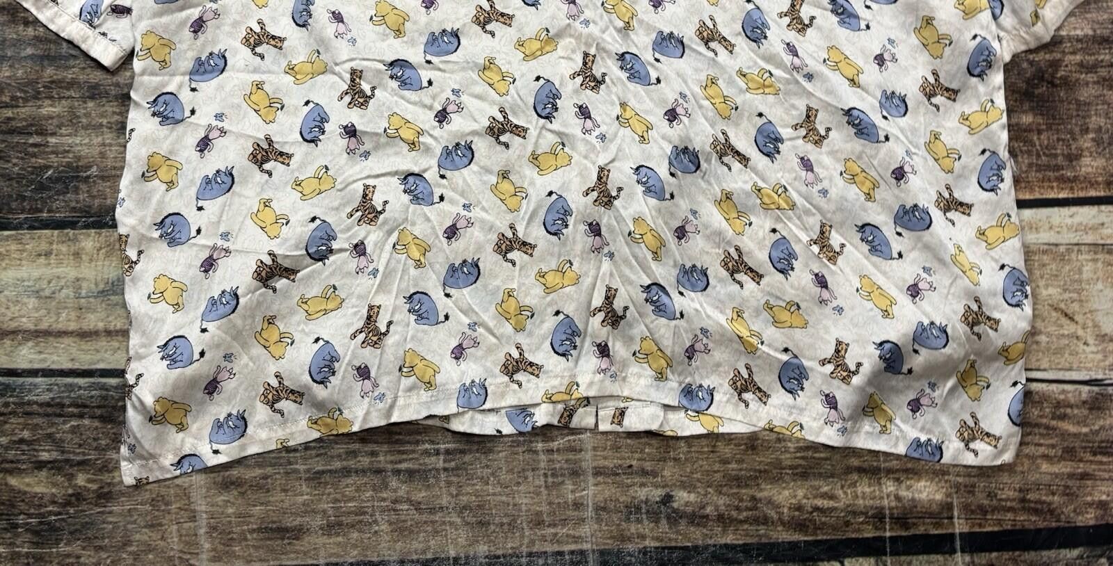 Other Y2K Walt Disney World Top Womens XL Silk Tigger Eeyore Pooh Size XL / US 12-14 / IT 48-50 - 7 Thumbnail