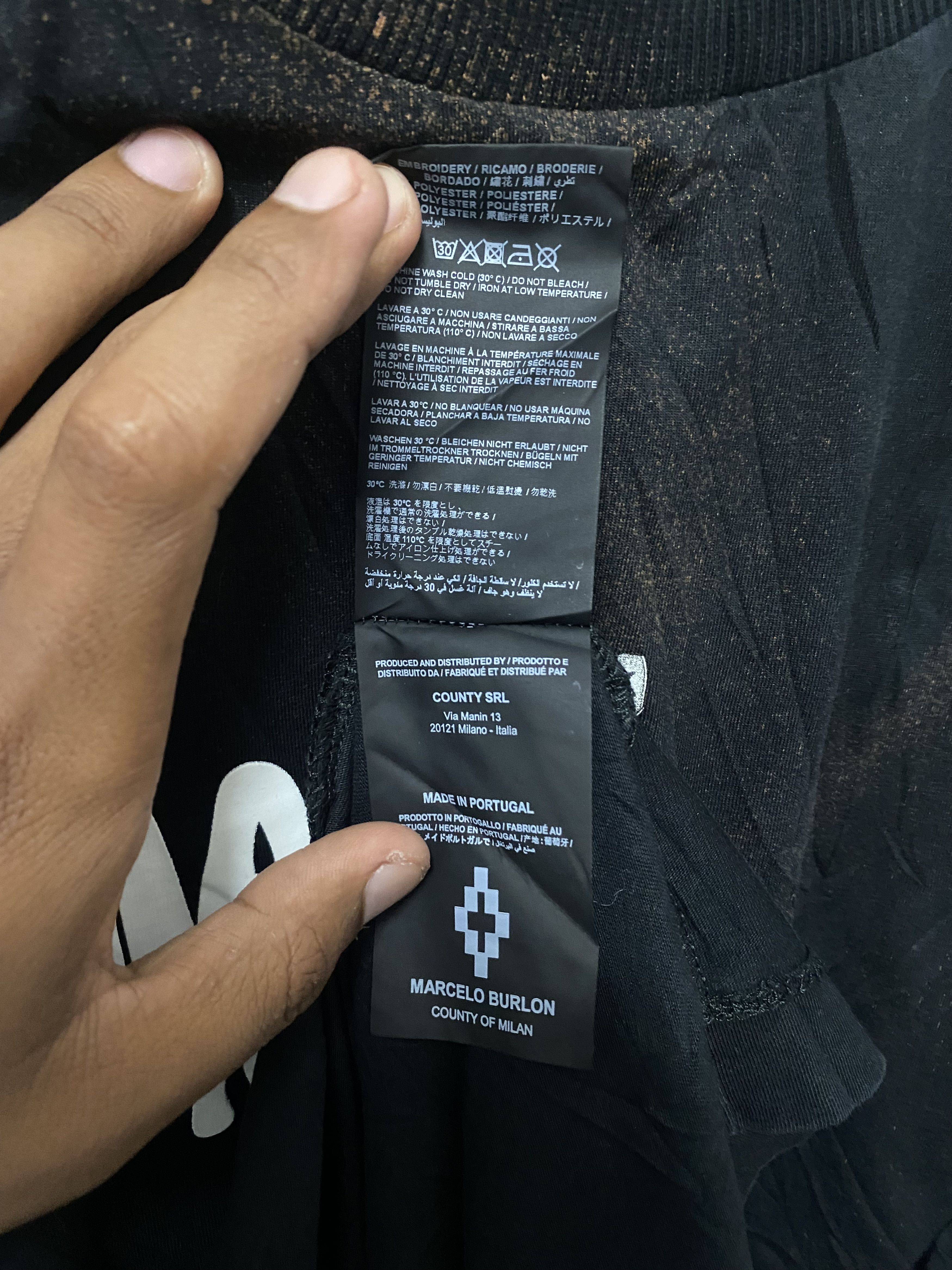 Marcelo Burlon FW19 MARCELO BURLON "Make Your Home Shine" Ghost Tee Size M Size US M / EU 48-50 / 2 - 8 Thumbnail