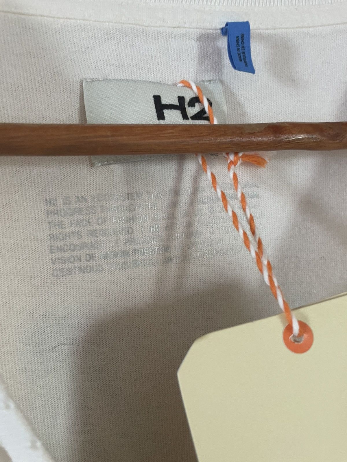 H&M × Heron Preston H2 by Heron Preston for H&M Better Future Airbrush boxy tee Size US XL / EU 56 / 4 - 6 Thumbnail