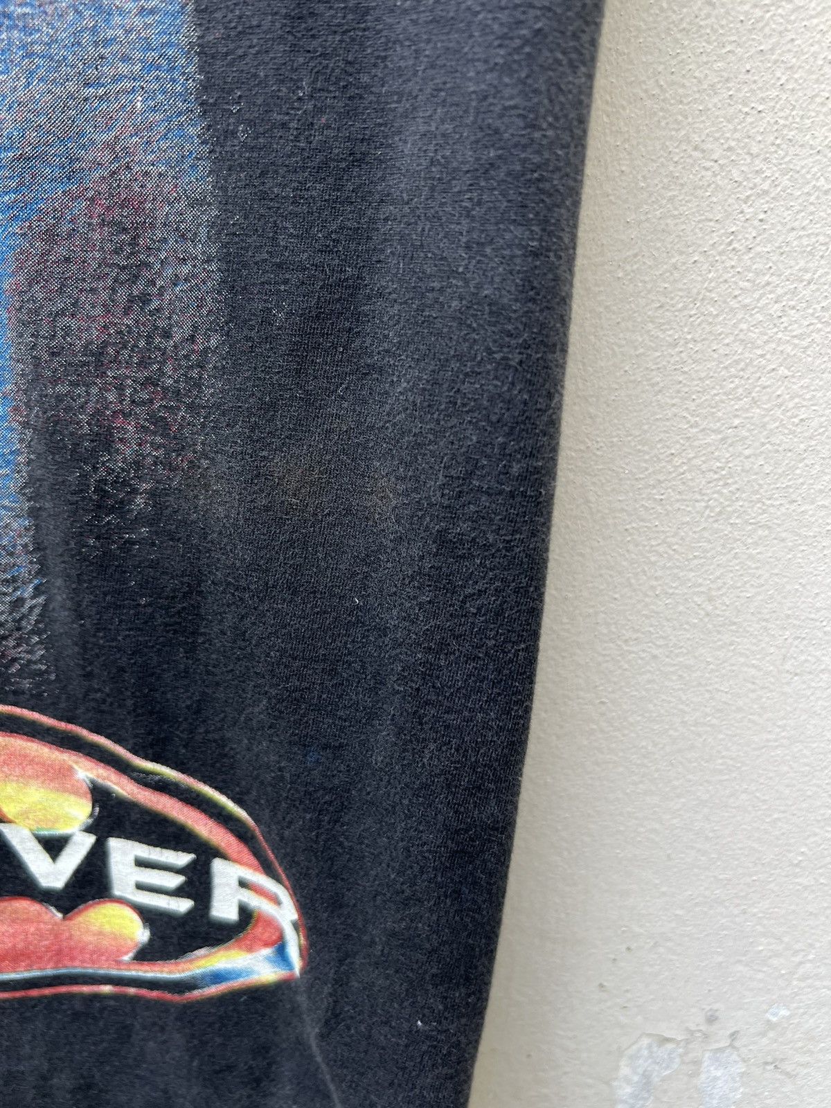DC Comics × Vintage Vintage 90s Batman Forever Val Kilmer Bootleg Fade Black tee Size US L / EU 52-54 / 3 - 8 Thumbnail
