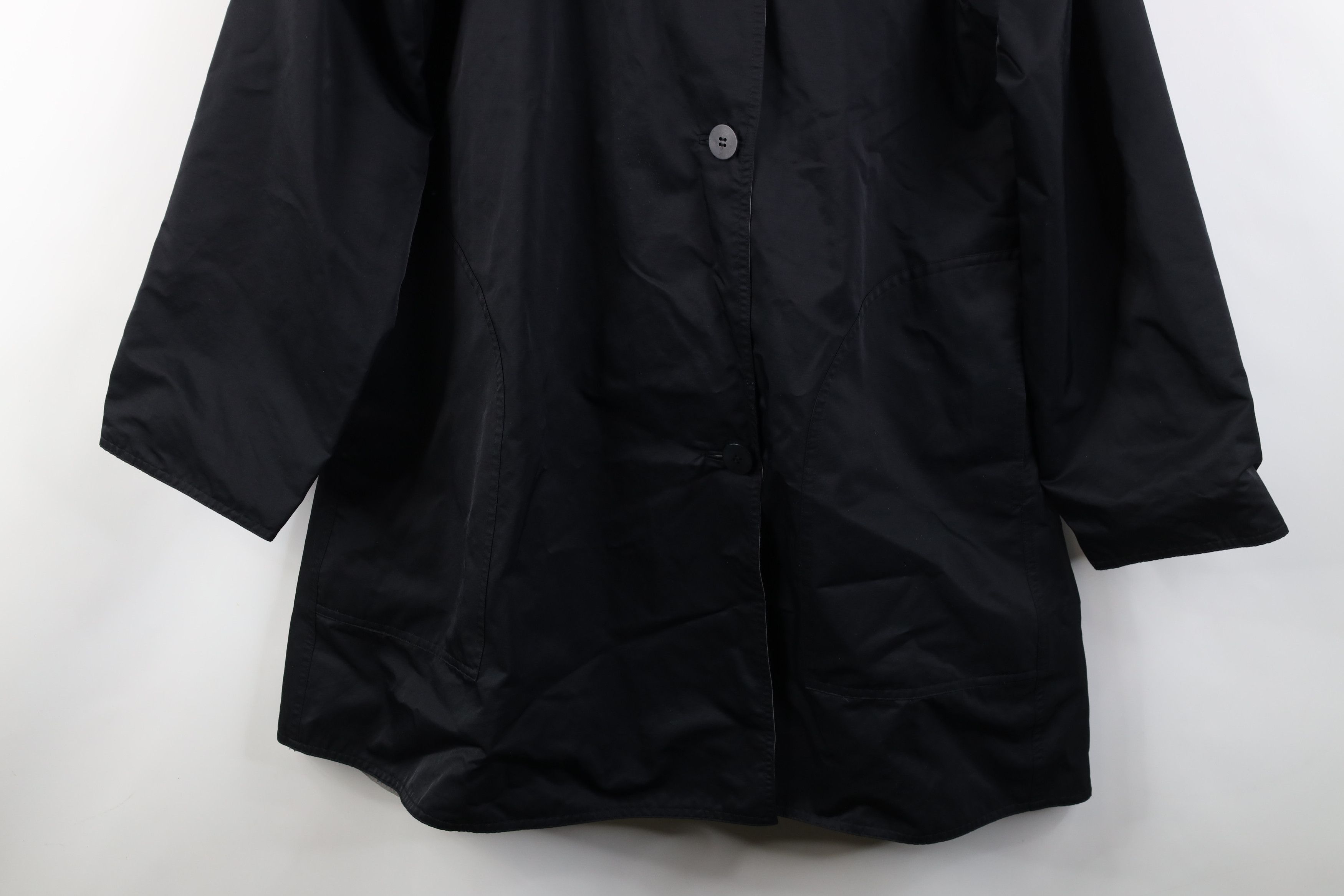 Eileen Fisher Eileen Fisher Nylon Reversible Hooded Parka Jacket Coat Size L / US 10 / IT 46 - 3 Thumbnail