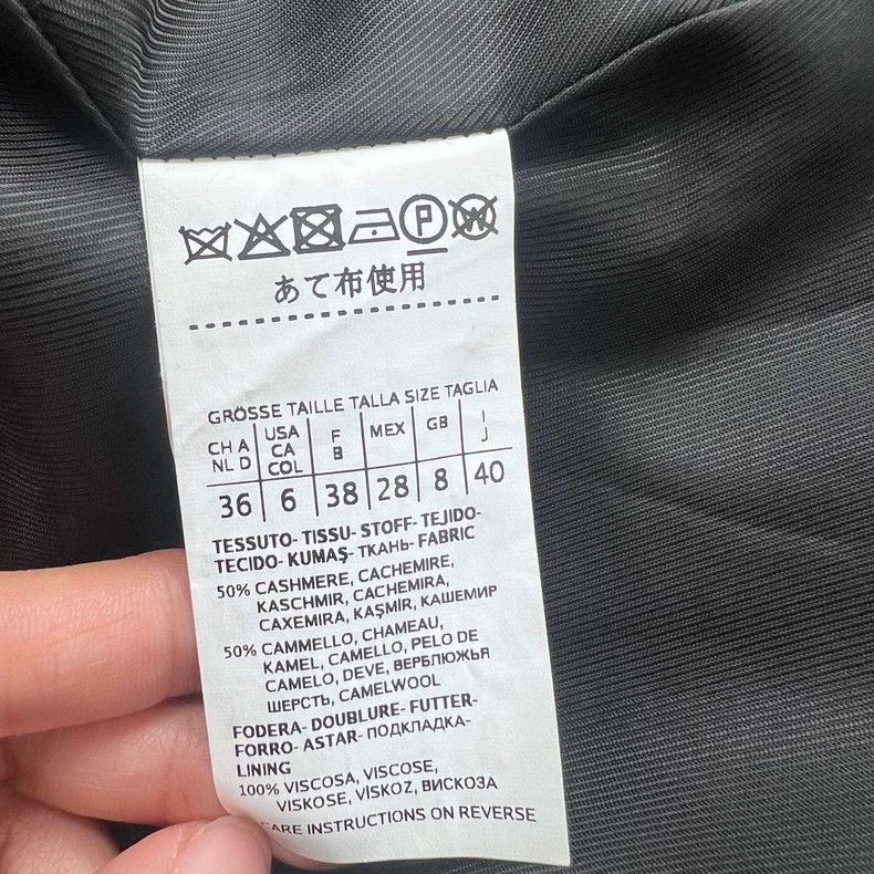 Max Mara Max Mara Mixed Woven Coat Size M / US 6-8 / IT 42-44 - 5 Thumbnail