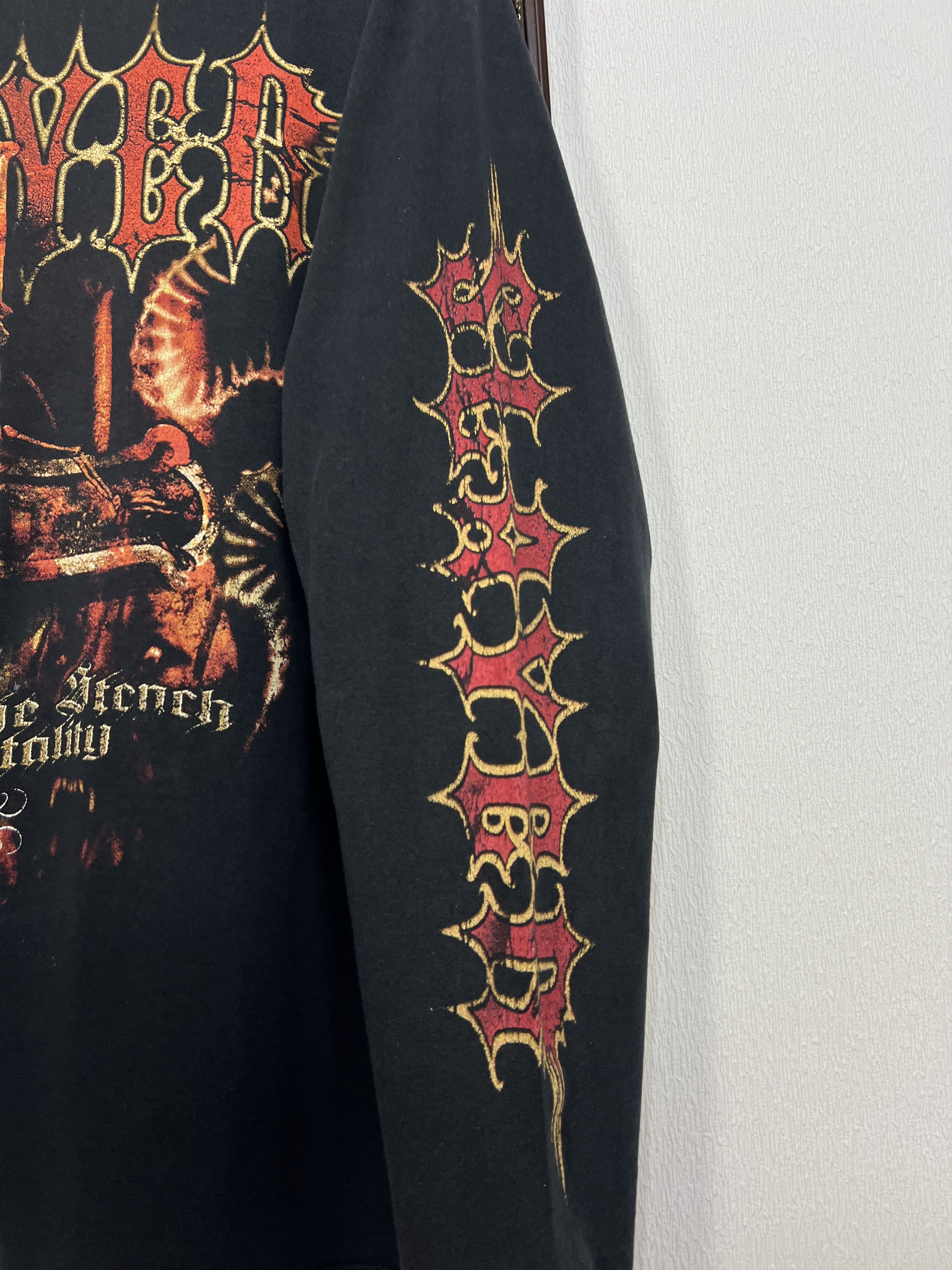 Vintage Vintage Slayer Spill the Blood Over Print Tee Sleeve Shirt Size US XL / EU 56 / 4 - 4 Thumbnail