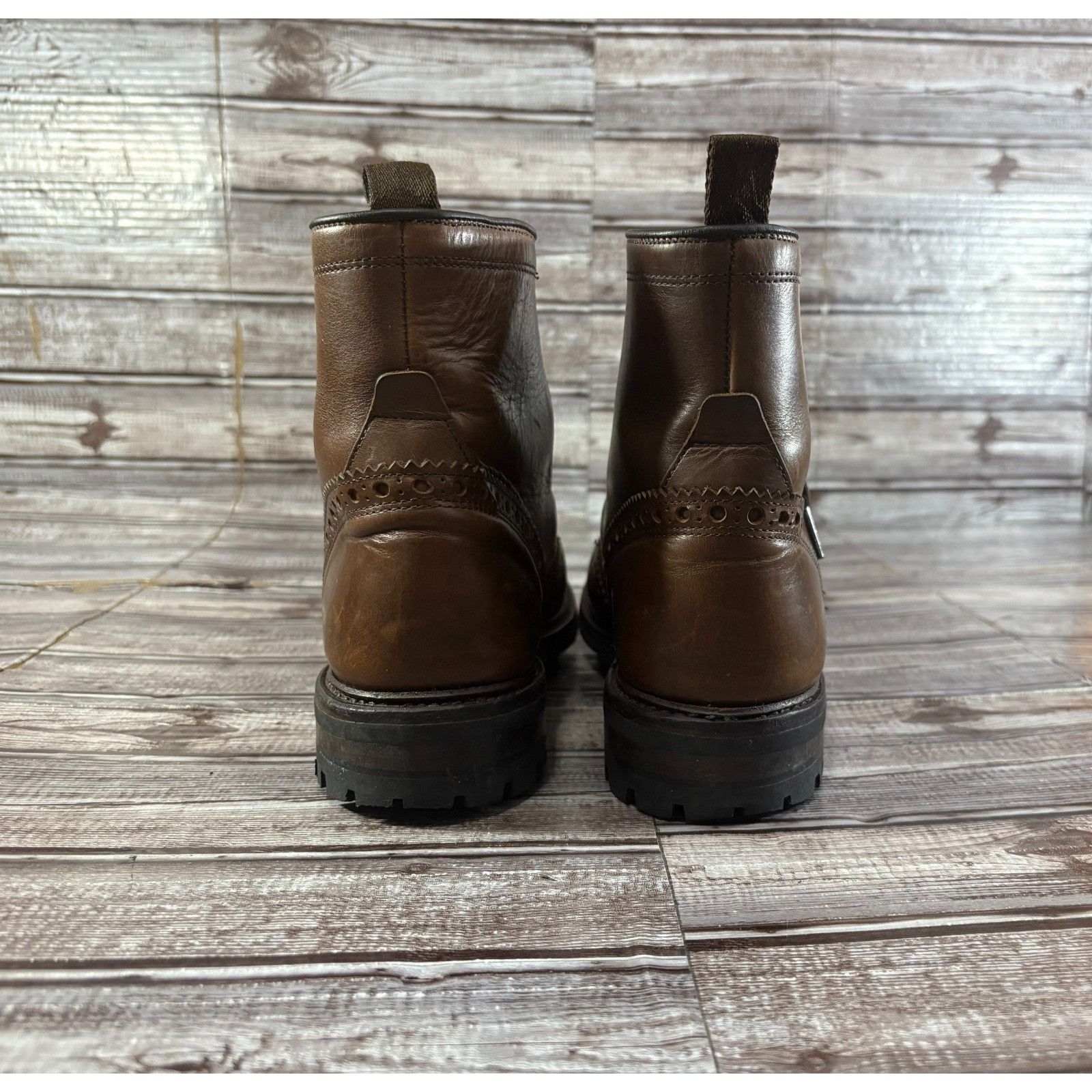 Allen Edmonds Allen Edmonds "CHAPMAN" WEATHERPROOF Wingtip Boots sz 8 D co Size US 8 / EU 41 - 3 Thumbnail