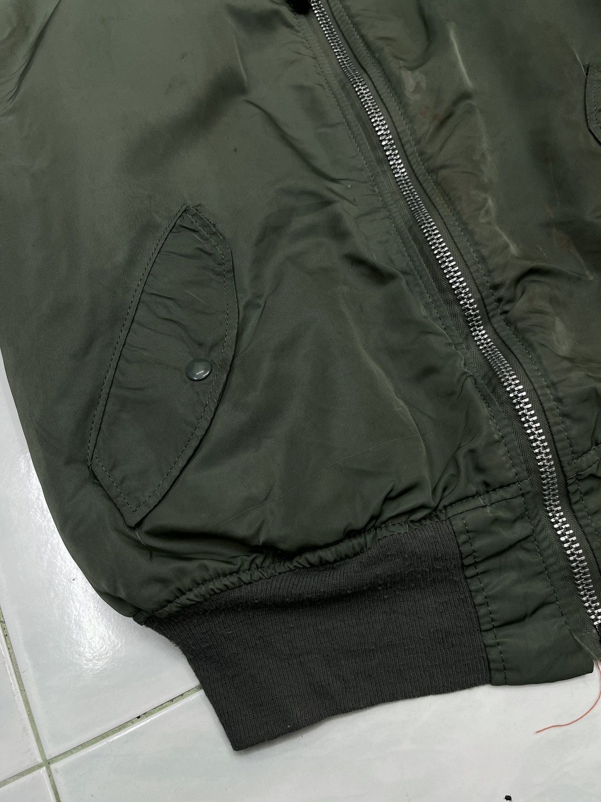 Alpha Industries 🔥🔥🔥STEALS VTG ALPHA INDUSTRIES MA1 FLIGHT JACKET Size US L / EU 52-54 / 3 - 11 Thumbnail