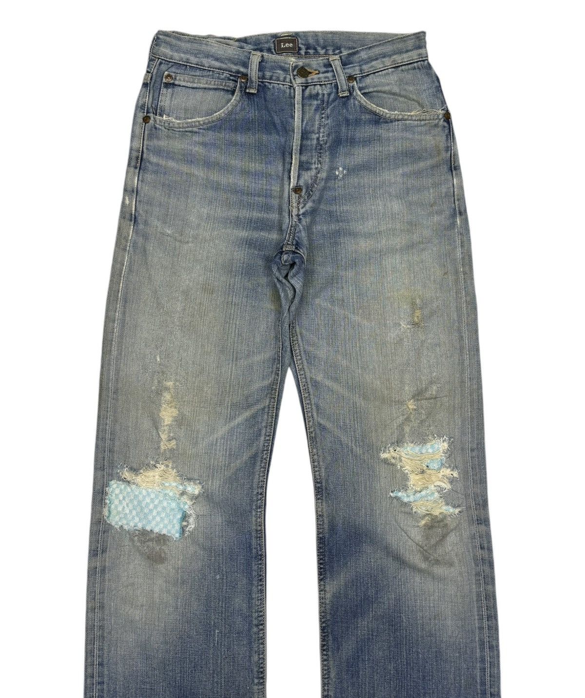If Six Was Nine 🔥Vintage 80s Lee Riders Union Made Selvedge Jeans Size US 29 - 3 Thumbnail