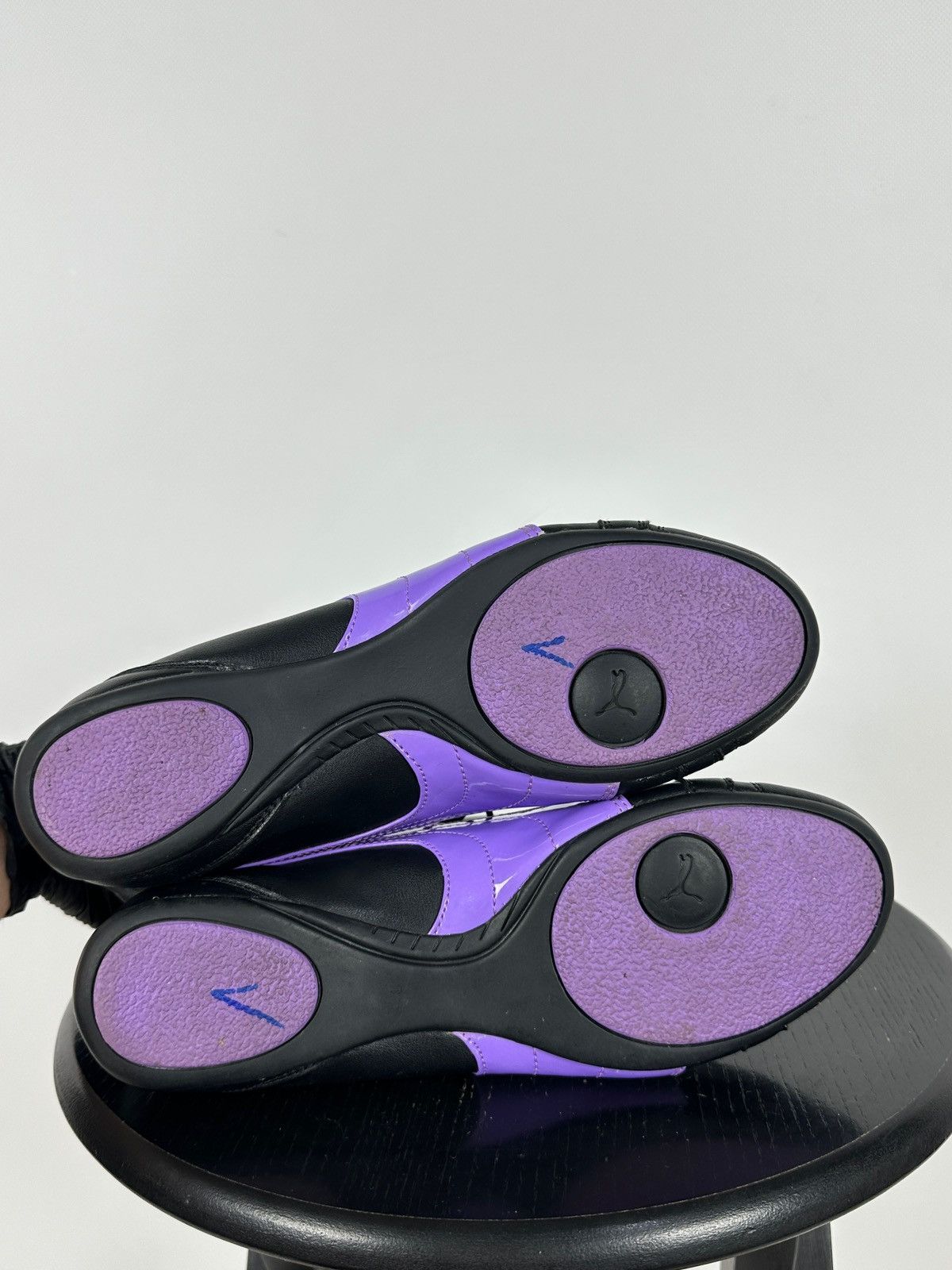 Puma Vintage Puma SpeedCat Y2K Leather Black/Purple Sneakers Size US 9 / IT 39 - 22 Thumbnail