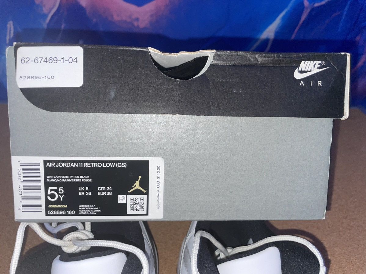 Jordan Brand Jordan 11 Retro Low ‘Concord Bred’ (GS) Size US 5.5 / EU 38 - 13 Thumbnail