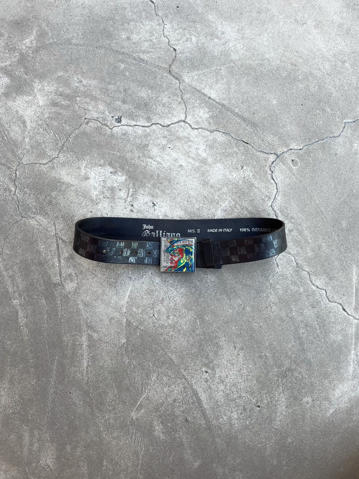 John Galliano John Galliano Leather Belt Size ONE SIZE - 1 Thumbnail