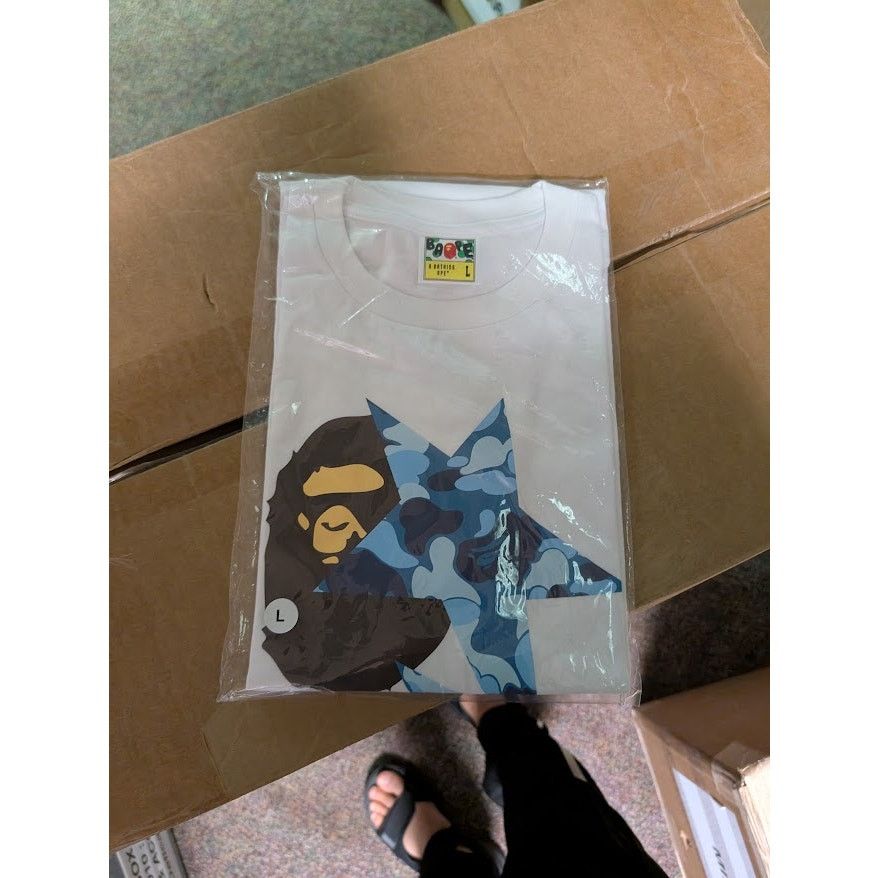 Bape o1rshd1 T-Shirt in White Size US L / EU 52-54 / 3 - 13 Thumbnail