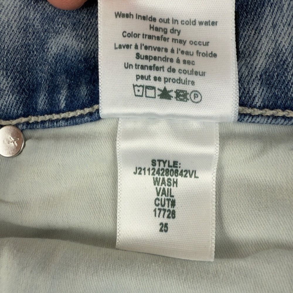 Veronica Beard Veronica Beard Jeans Ryleigh Slim Straight High Rise Women’ Size 25" / US 0 / IT 36 - 4 Thumbnail