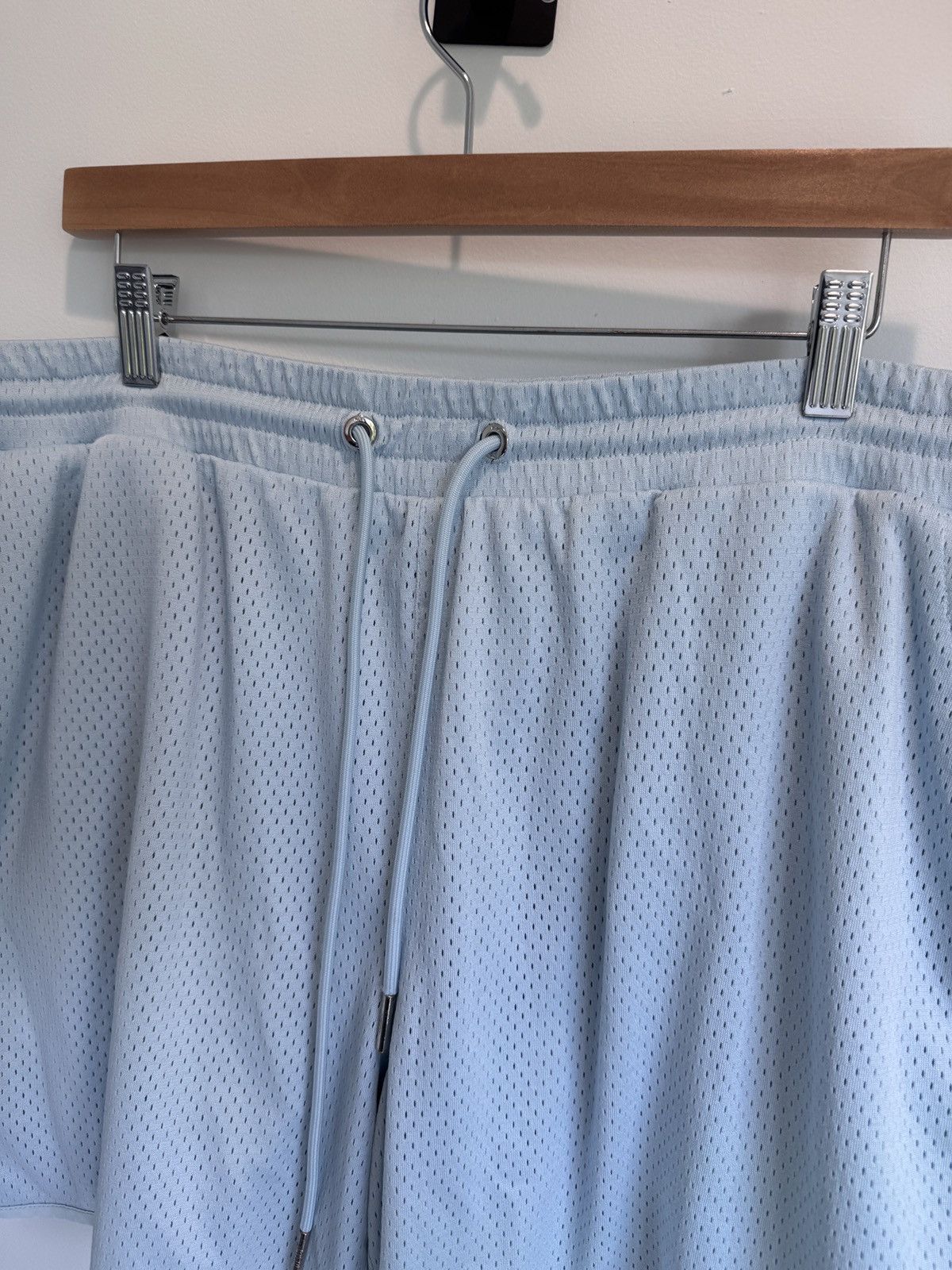 Kith Kith Mens Jordan Mesh Shorts Light Blue Size XL Size US 36 / EU 52 - 5 Thumbnail