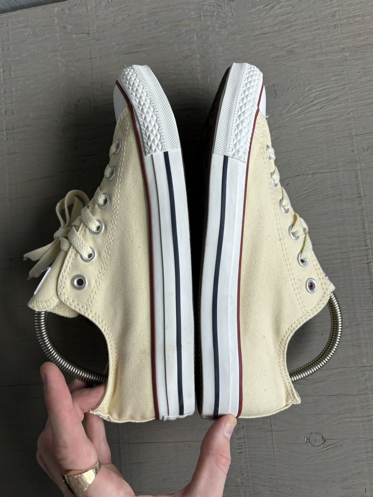 Converse Converse Chuck Taylor All Star Low Off White Canvas M9165C 7 Size US 7 / EU 40 - 2 Thumbnail