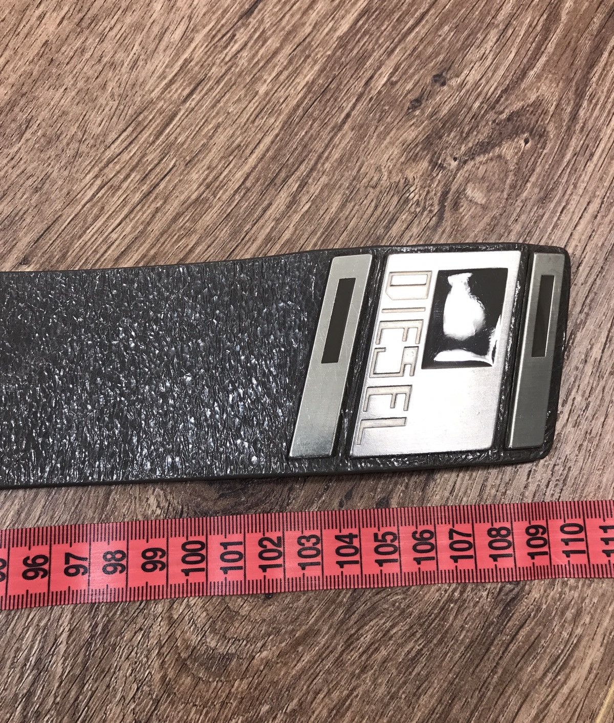 Diesel Vintage Diesel Leather Belt Rare Big Logo Size ONE SIZE - 9 Thumbnail
