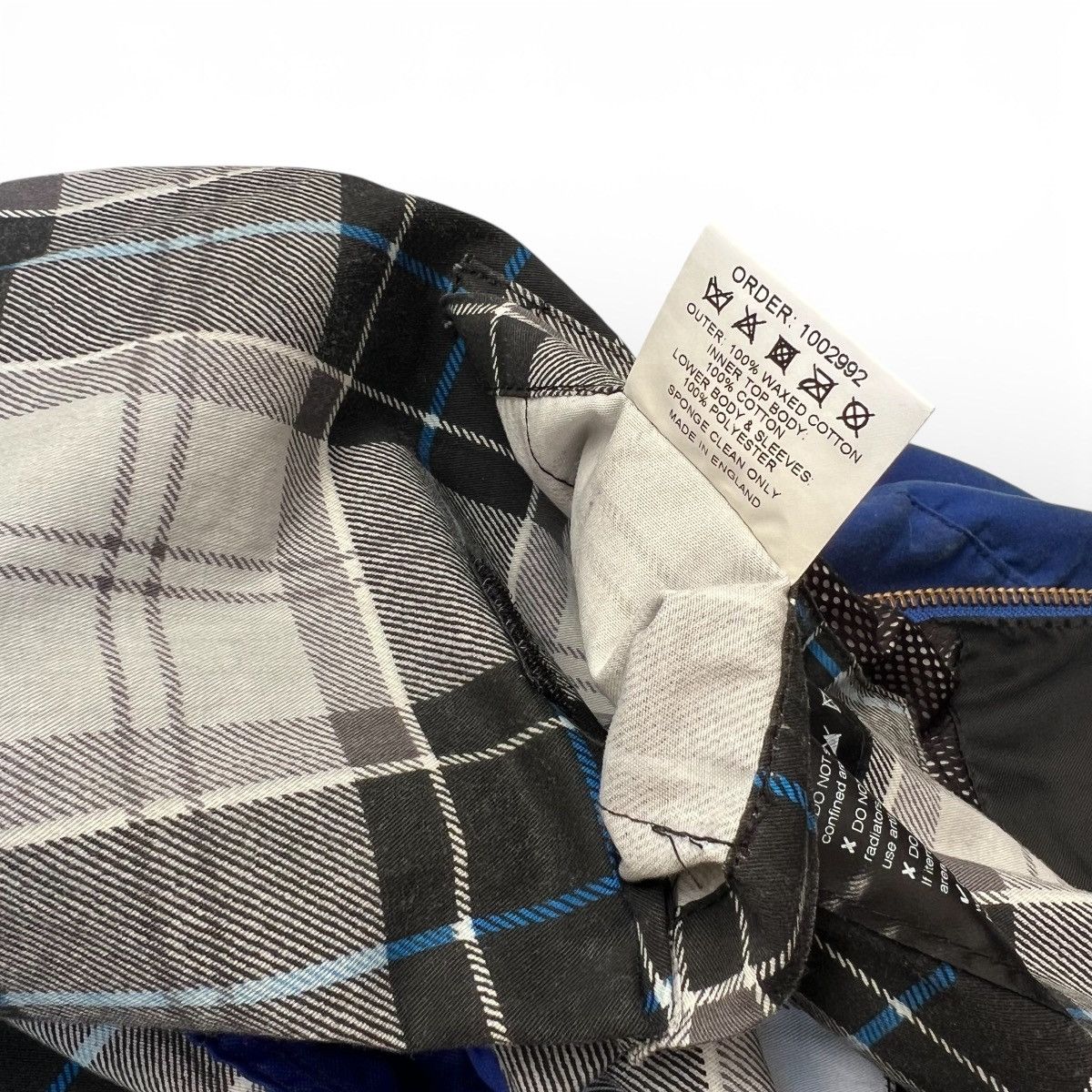 Barbour Rare Barbour international A7 Brass Cobalt Blue Waxed Jacket Size US M / EU 48-50 / 2 - 10 Thumbnail