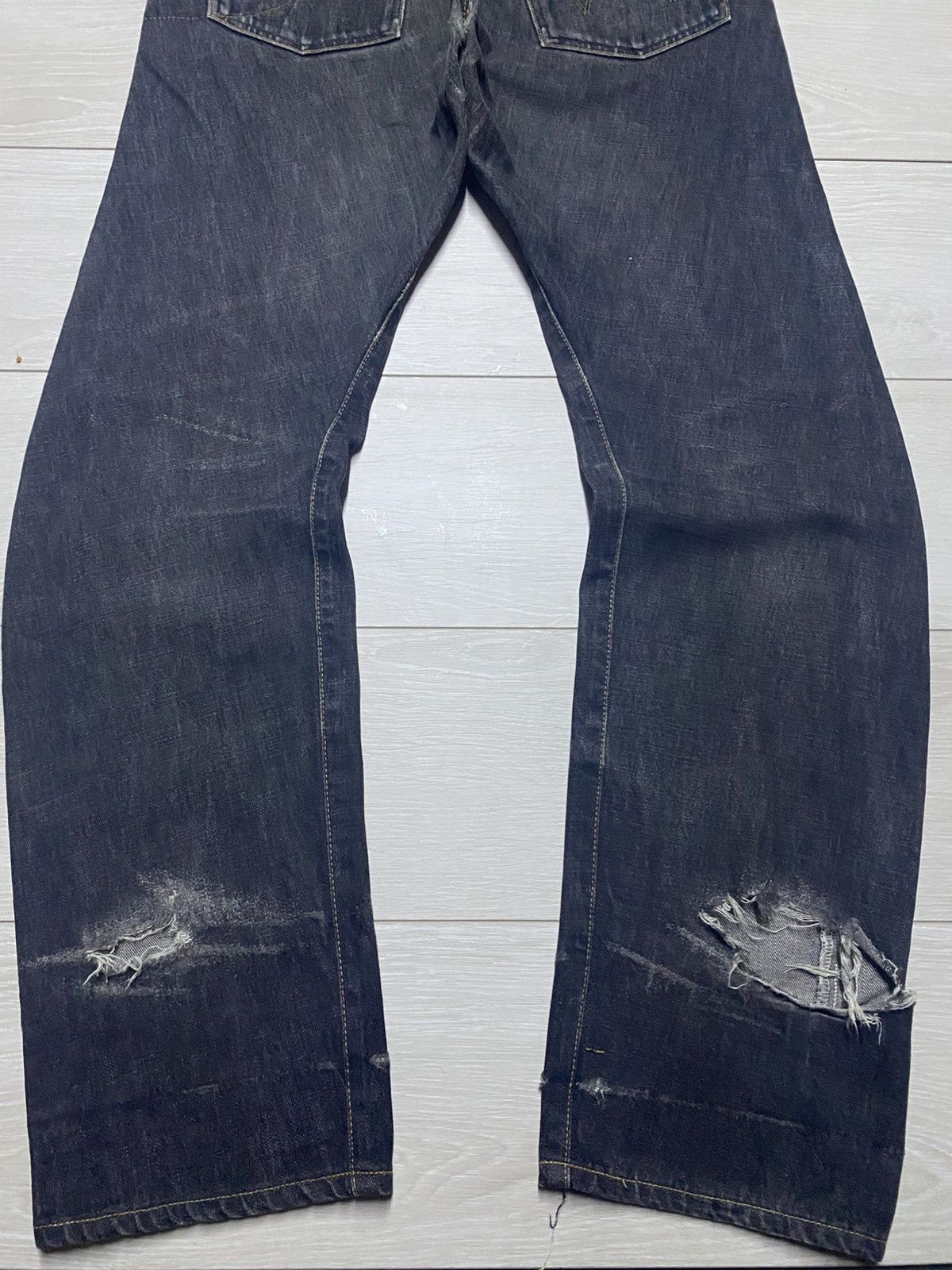 Edwin Vintage Edwin E Function Twist curve Leg Jeans Size US 30 / EU 46 - 6 Thumbnail