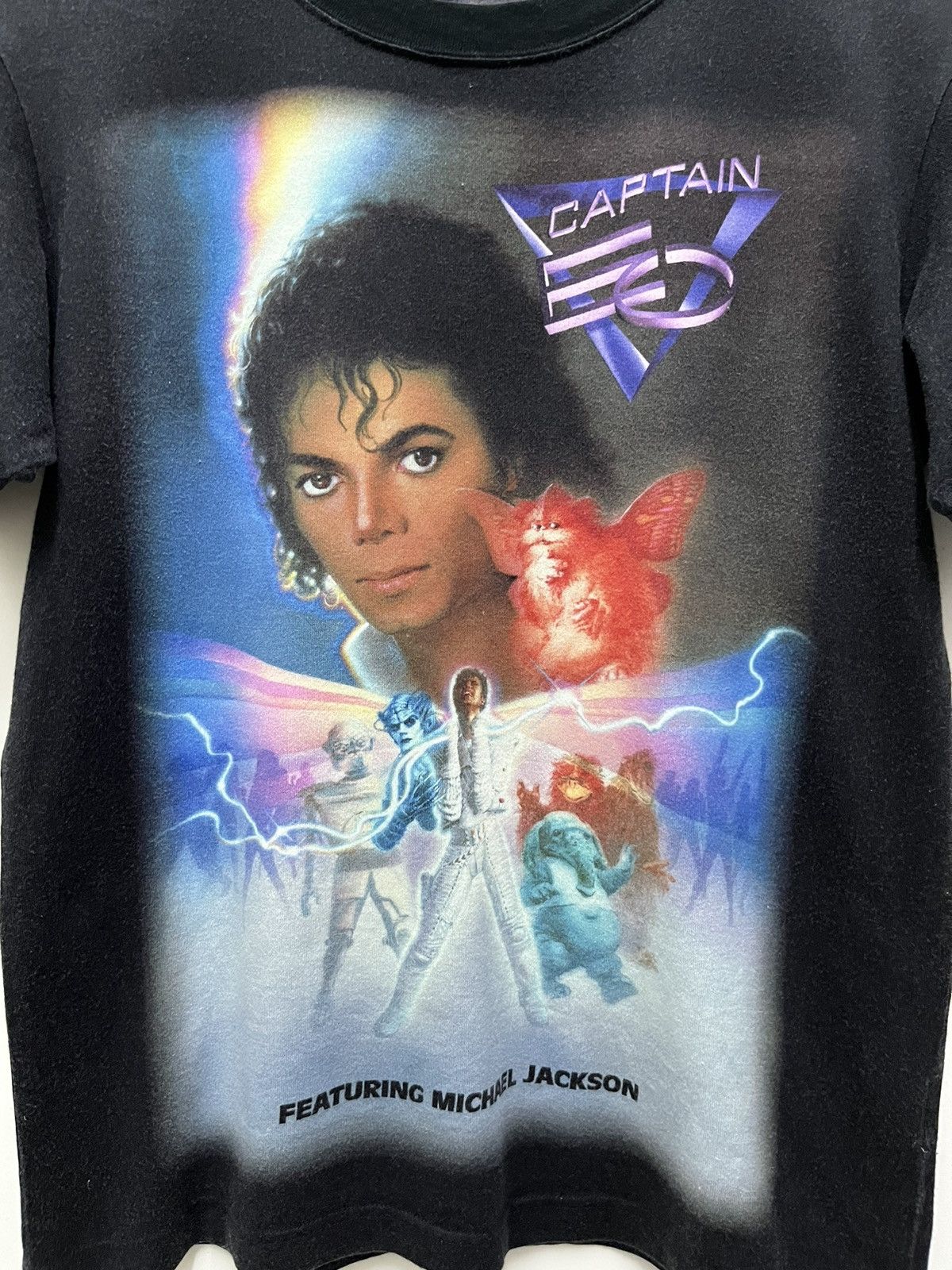 Vintage Vintage Disney Captain EO Featuring Michael Jackson Shirt Size US S / EU 44-46 / 1 - 3 Thumbnail