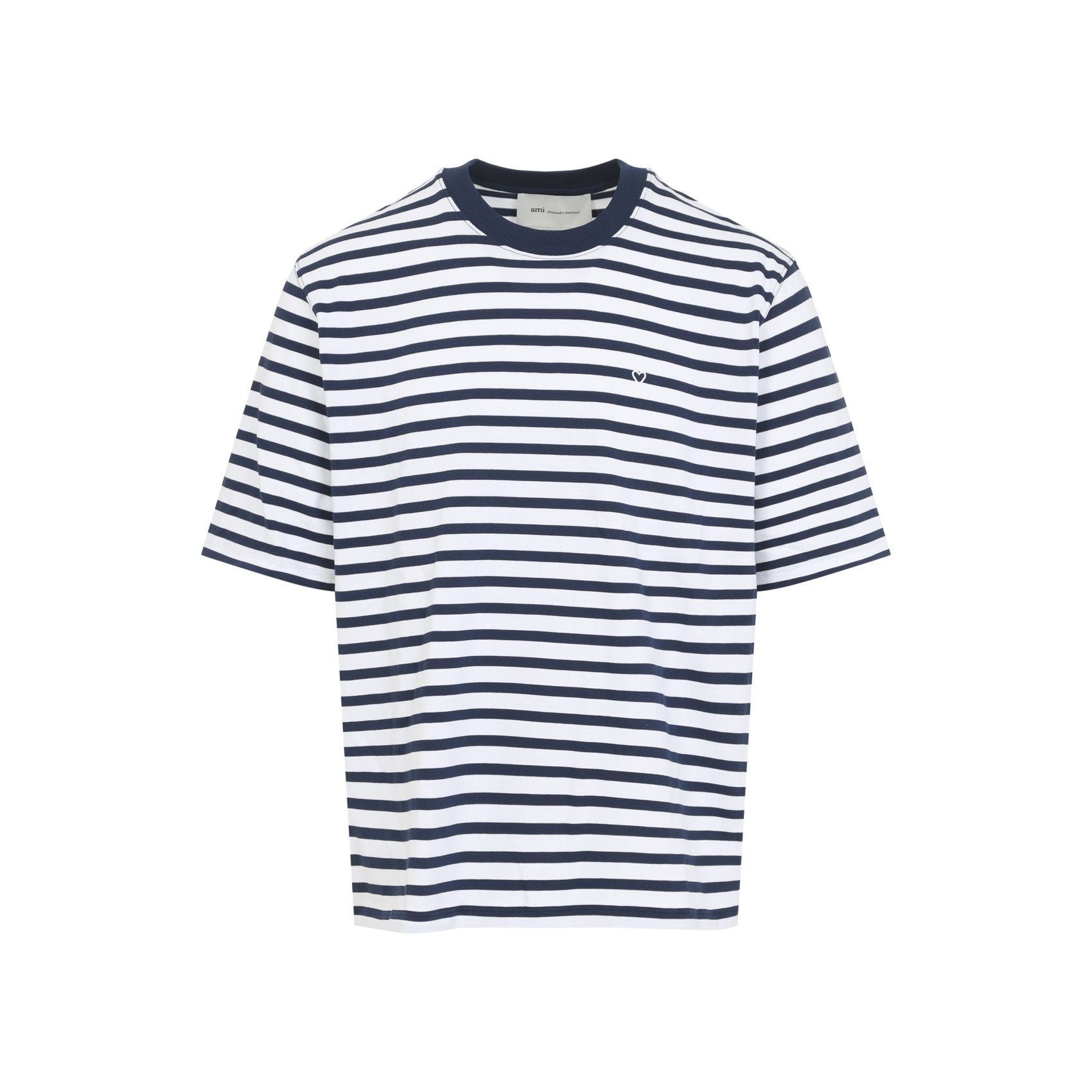 AMI Ami Mariniere Boxy Fit T-shirt Size US M / EU 48-50 / 2 - 1 Thumbnail
