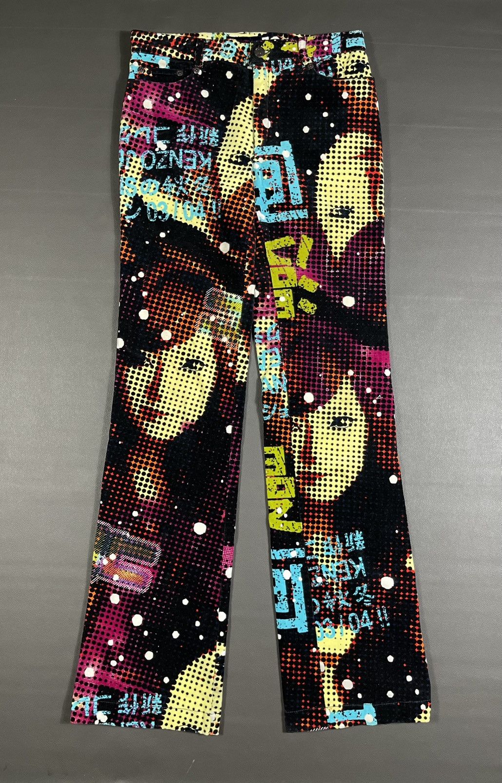 Kenzo Kenzo Flared Printed Pants Size US 30 / EU 46 - 1 Thumbnail