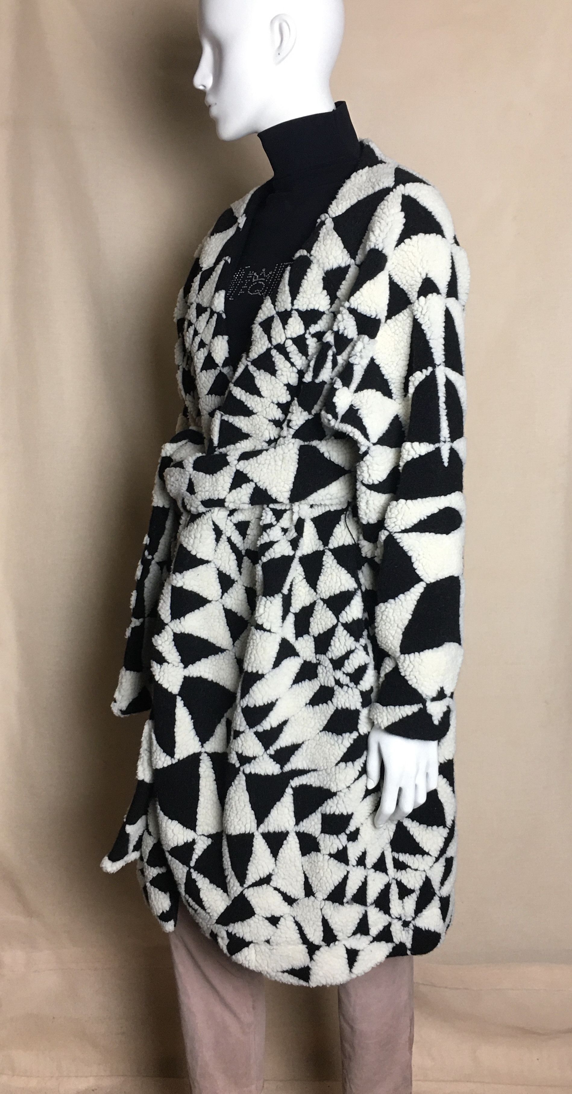 Farm Rio FARM Rio Heart Deco Belted Coat Cardigan Size XS Size XS / US 0-2 / IT 36-38 - 6 Thumbnail
