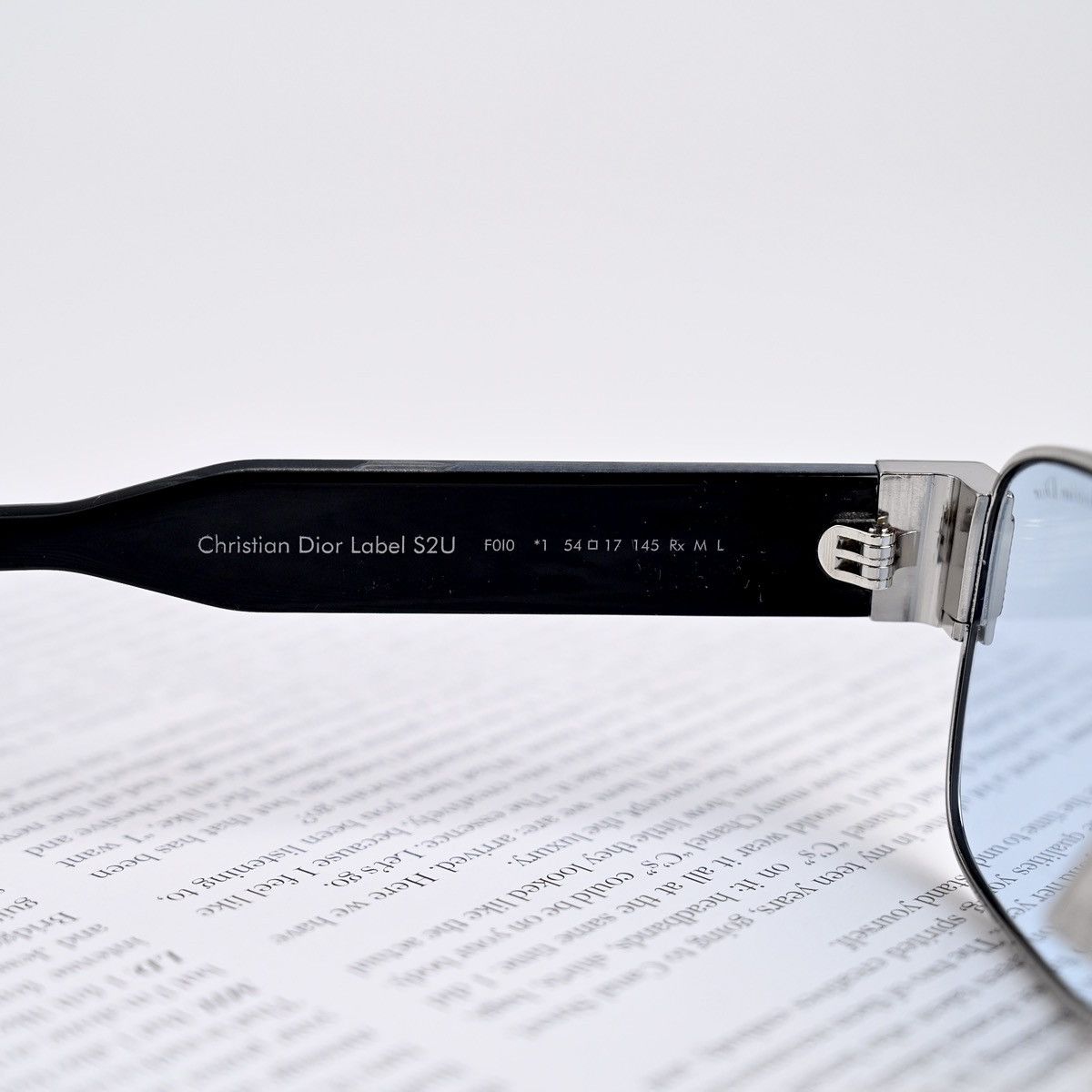 Dior CHRISTIAN DIOR LABEL S2U F0I0 SUNGLASSES Size ONE SIZE - 6 Thumbnail