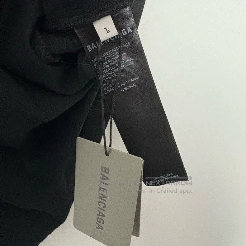Balenciaga Balenciaga Black Distressed Mud Stained Double B Bitcoin S Size US S / EU 44-46 / 1 - 4 Thumbnail