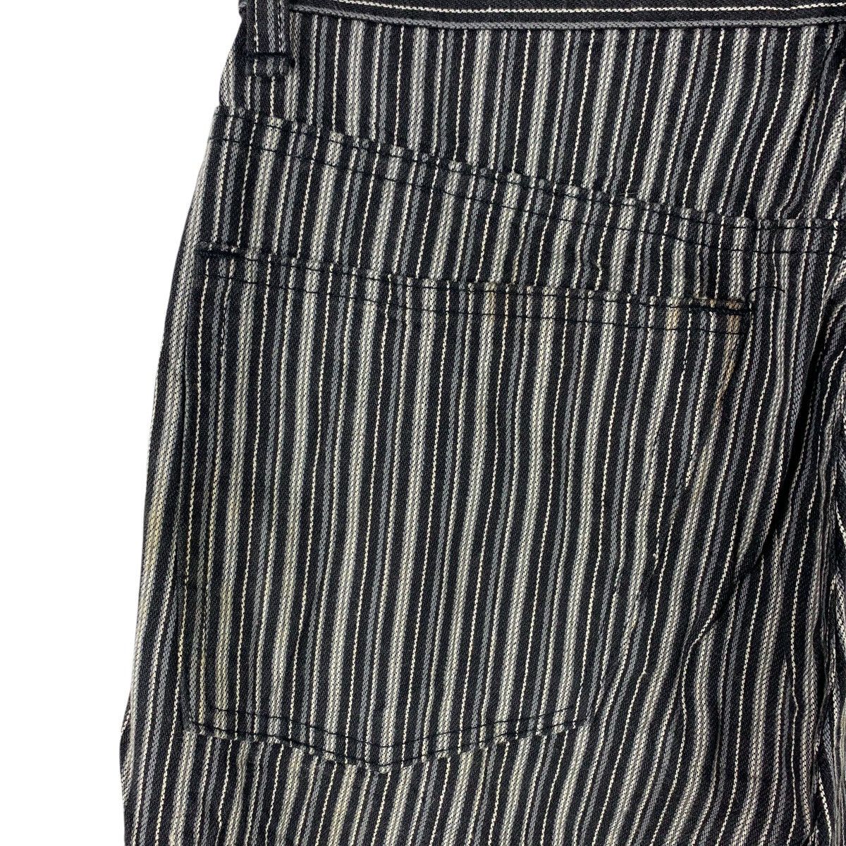 Japanese Brand DOMINGO Stripe flare denim pants Size US 28 / EU 44 - 17 Thumbnail