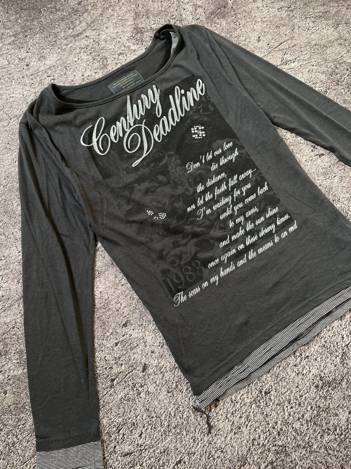 Japanese Brand Y2K Night Rider double layer ifsixwasnine longsleeve Size US M / EU 48-50 / 2 - 4 Thumbnail