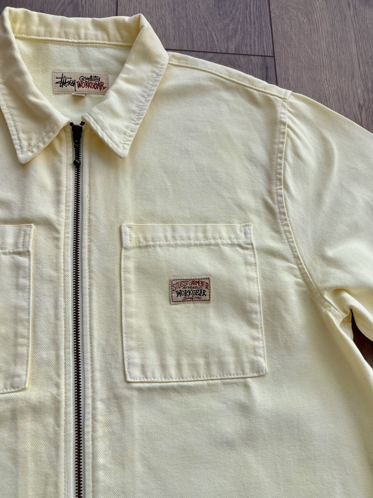 Stussy Unreleased Sample Stussy Canvas Work Jacket Size US M / EU 48-50 / 2 - 4 Thumbnail