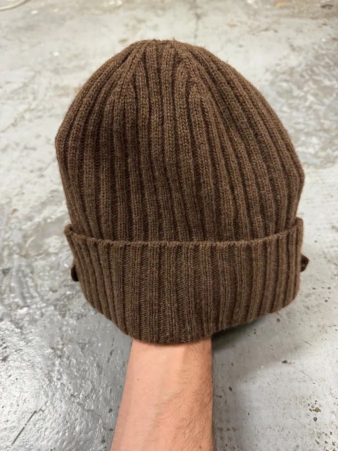 Diesel 2000s Diesel Brown Wool Relaxed Cozy Beanie Cap Size ONE SIZE - 4 Thumbnail