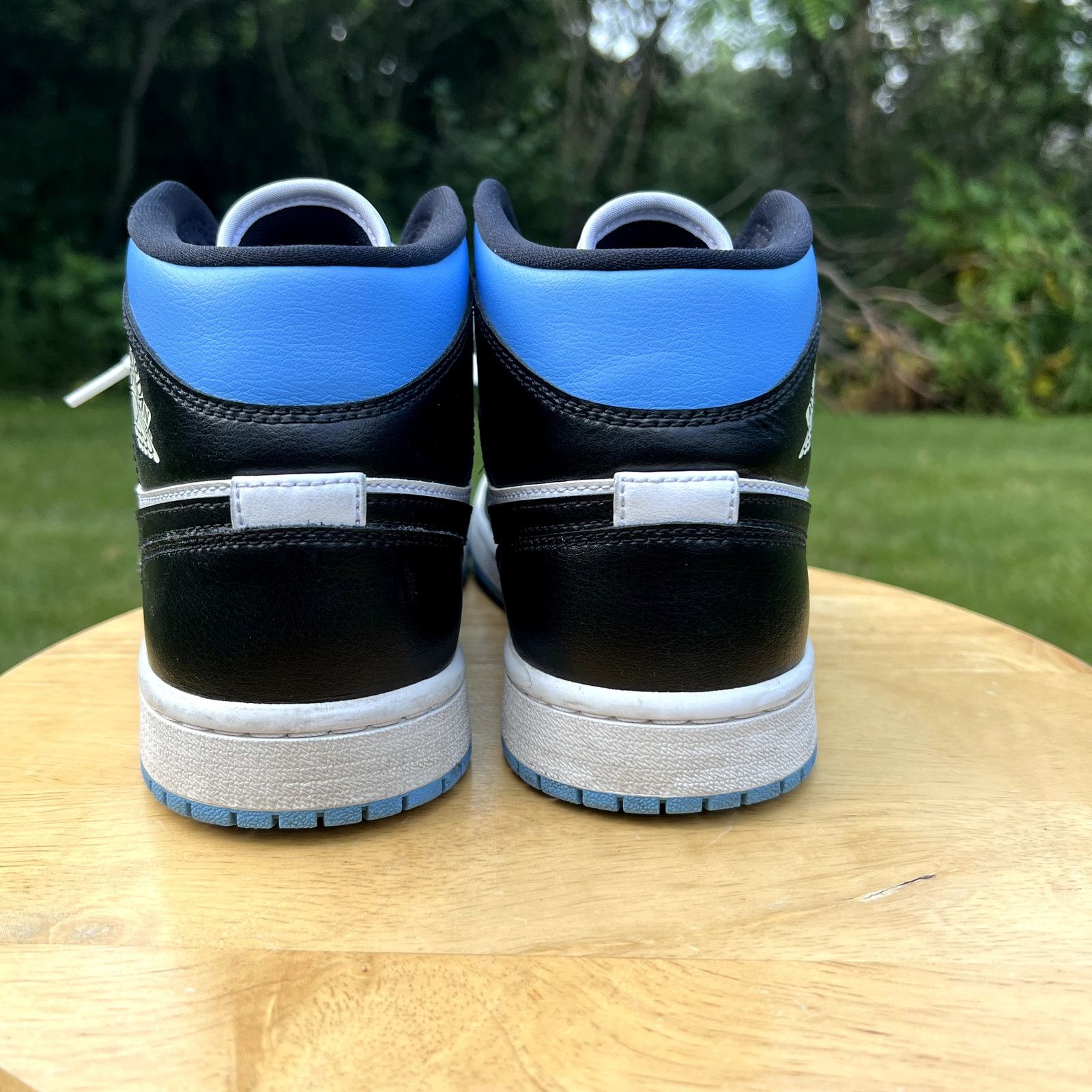 Jordan Brand × Nike Wmns Air Jordan 1 Mid University Blue Women's Shoes - Size 7 Size US 7 / IT 37 - 6 Thumbnail