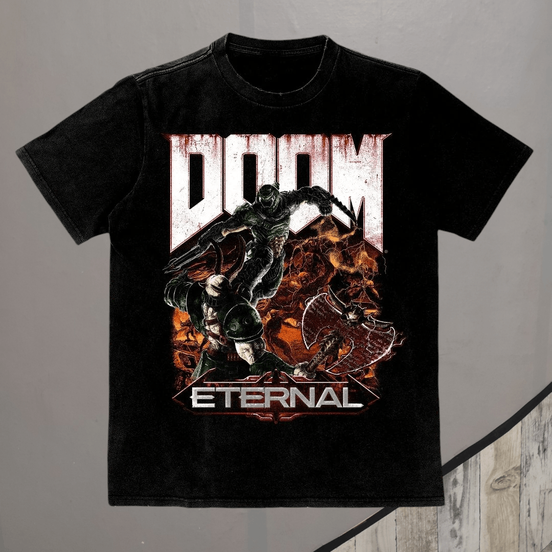 Playstation DOOM - ETERNAL "Bethesda" T-shirt Size US XL / EU 56 / 4 - 1 Thumbnail
