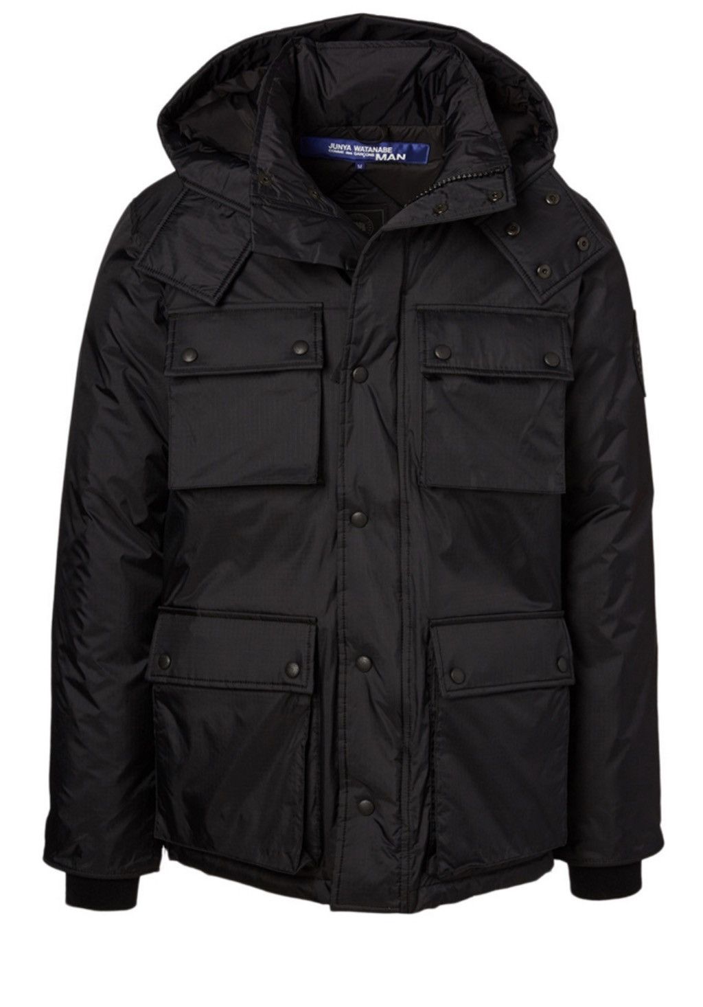 image of Junya Watanabe X Canada Goose Black Label Down Coat, Men's (Size Large)