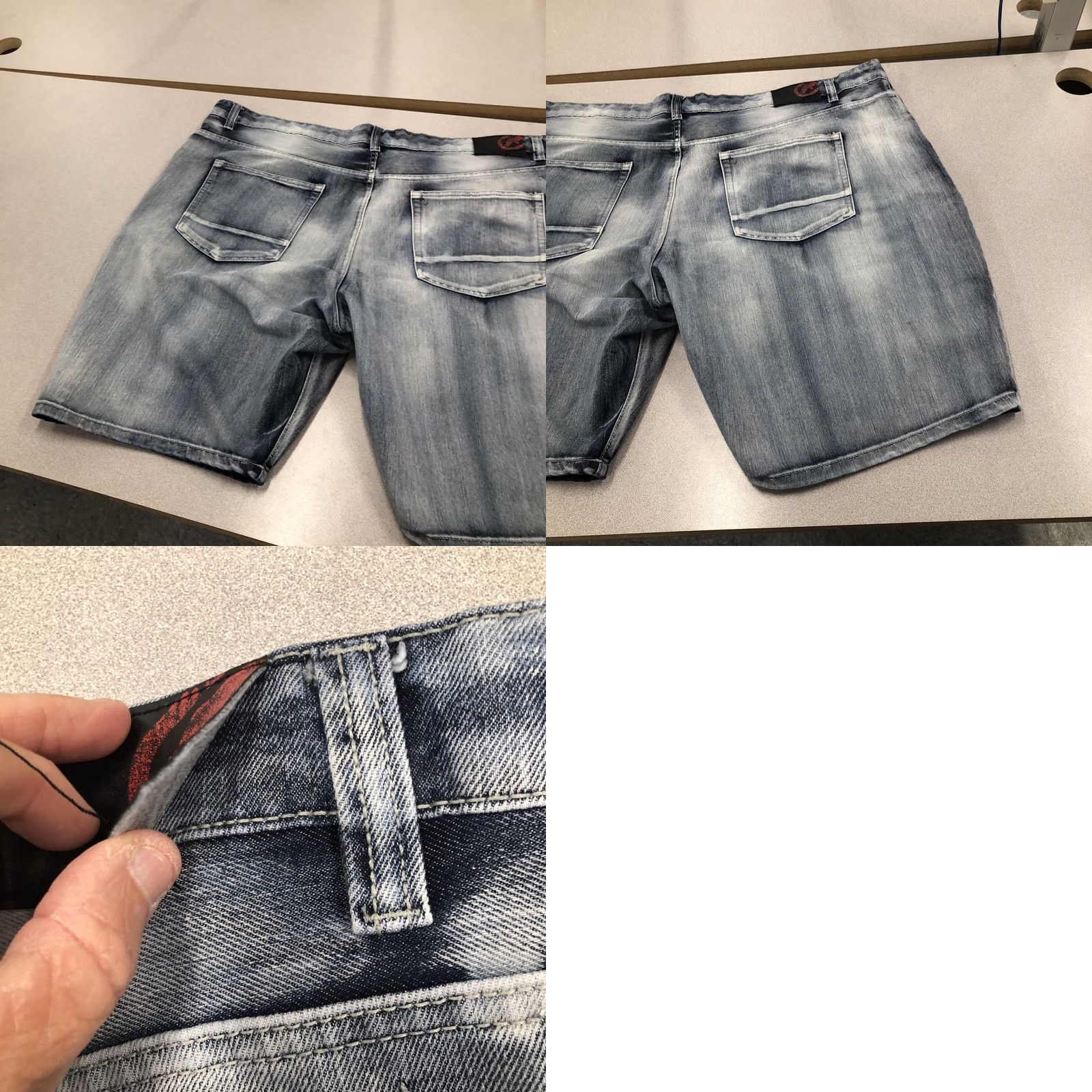 Ecko Unltd. VINTAGE Mens Ecko Unltd Bermuda Shorts Jeans Blue Stone Wash 50 Big & Tall Hip Hop Mens Size US 34 / EU 50 - 9 Thumbnail