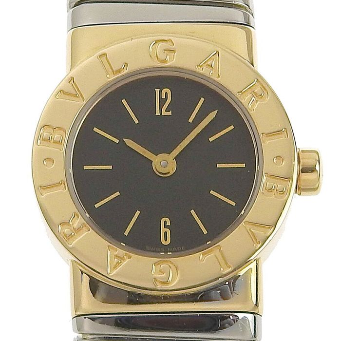 Bvlgari BVLGARI Watch Tubogas BB192T Stainless Steel x K18 Yellow Gold ...